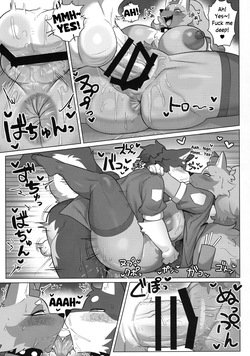(Kemoket 15) [CandleLight (Suigi)] Harahara Harenchi Omawari-san | Spending A Day With My Naughty And Shameless Police Partner [English] — page 15