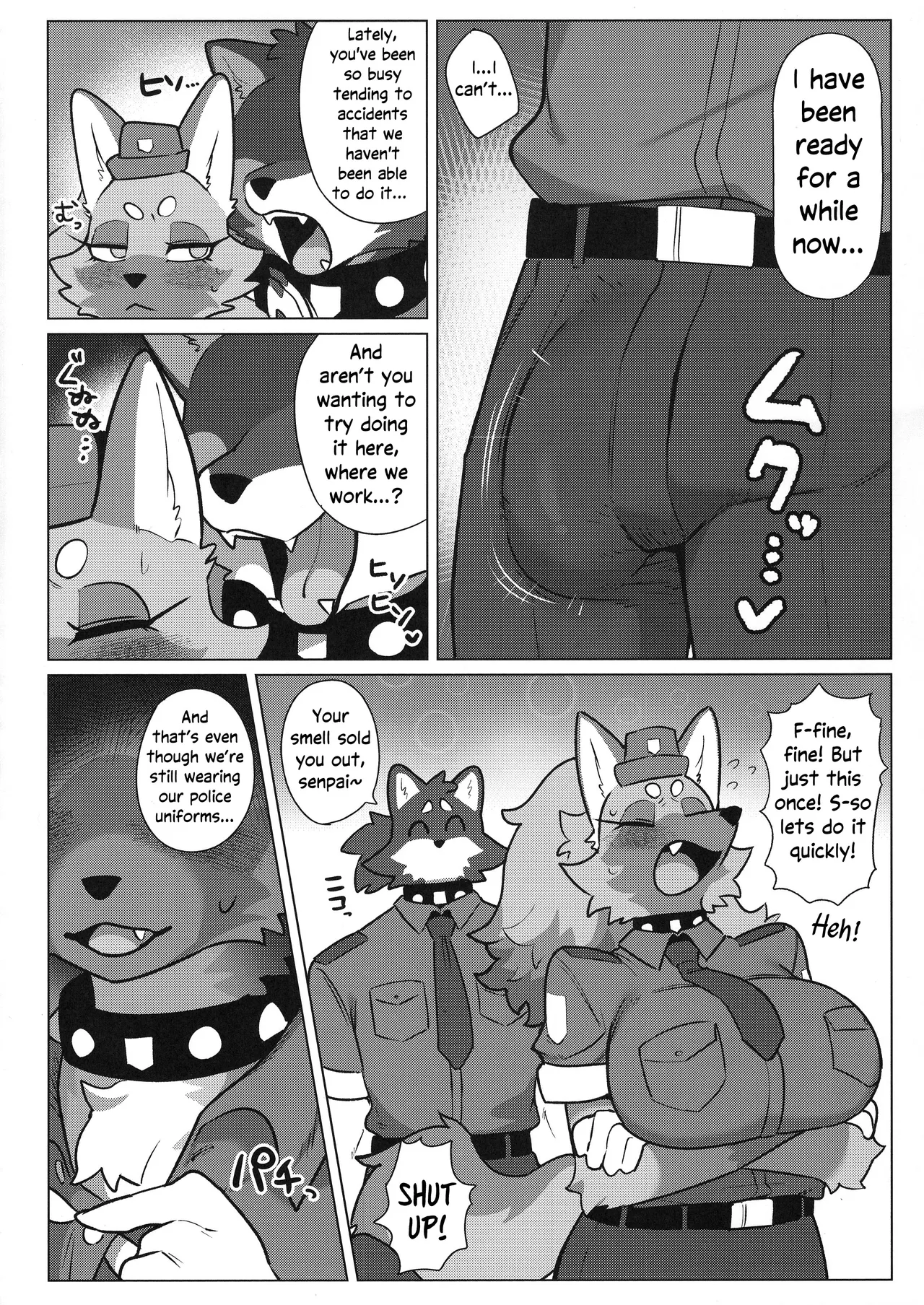 Harahara Harenchi Omawari-san | Spending A Day With My Naughty And Shameless Police Partner page 6 full