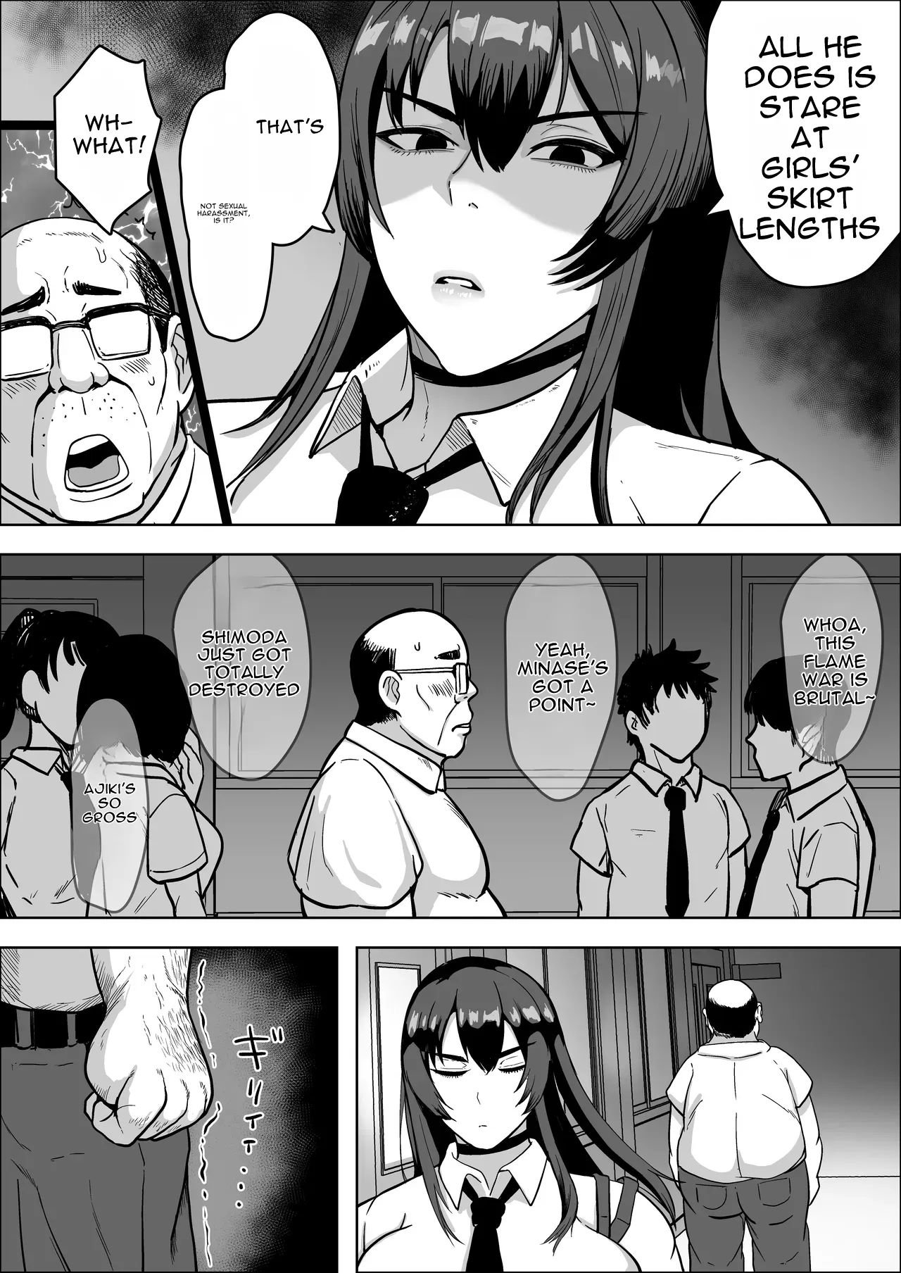 The Smirking Busty Gal Broken by a Mid-Age Teacher page 4 full