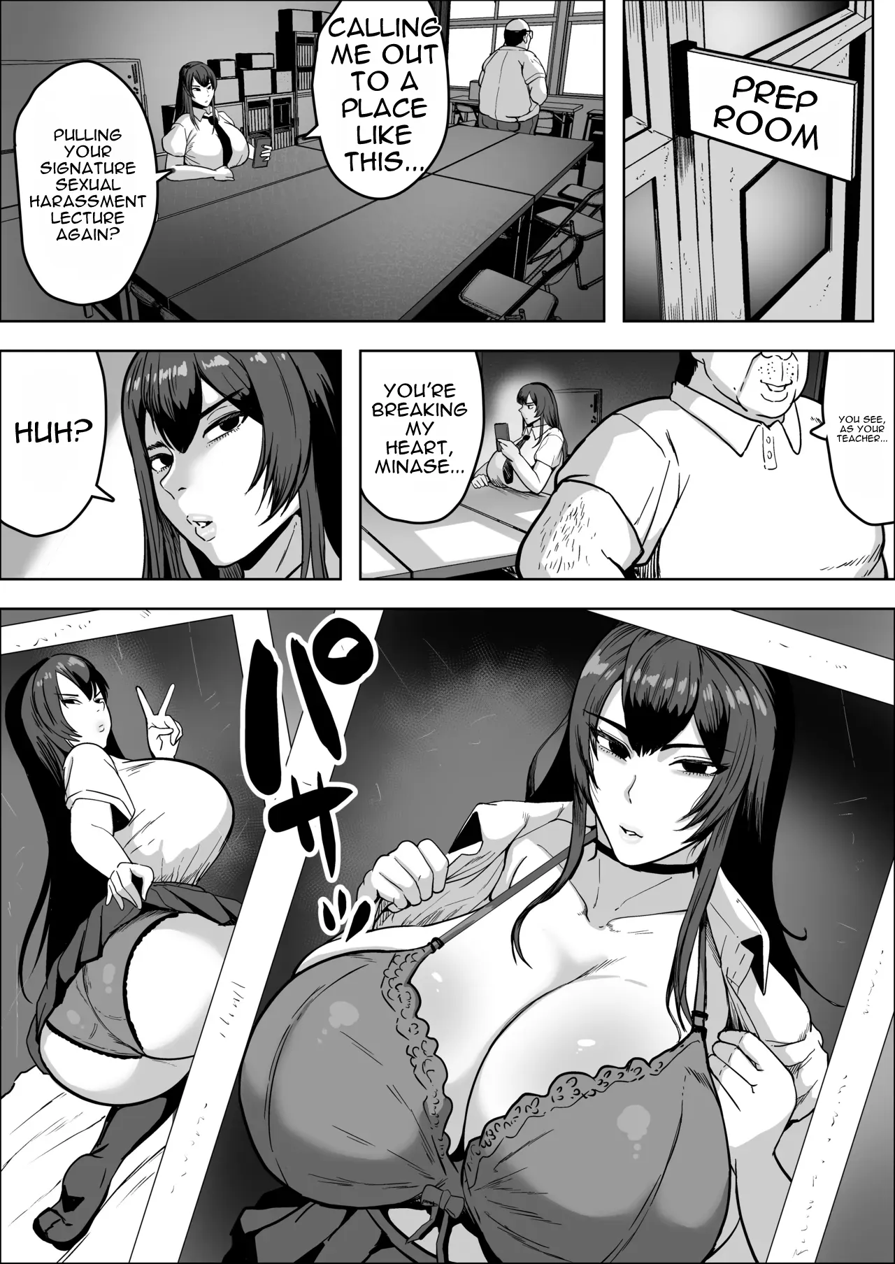 The Smirking Busty Gal Broken by a Mid-Age Teacher page 7 full