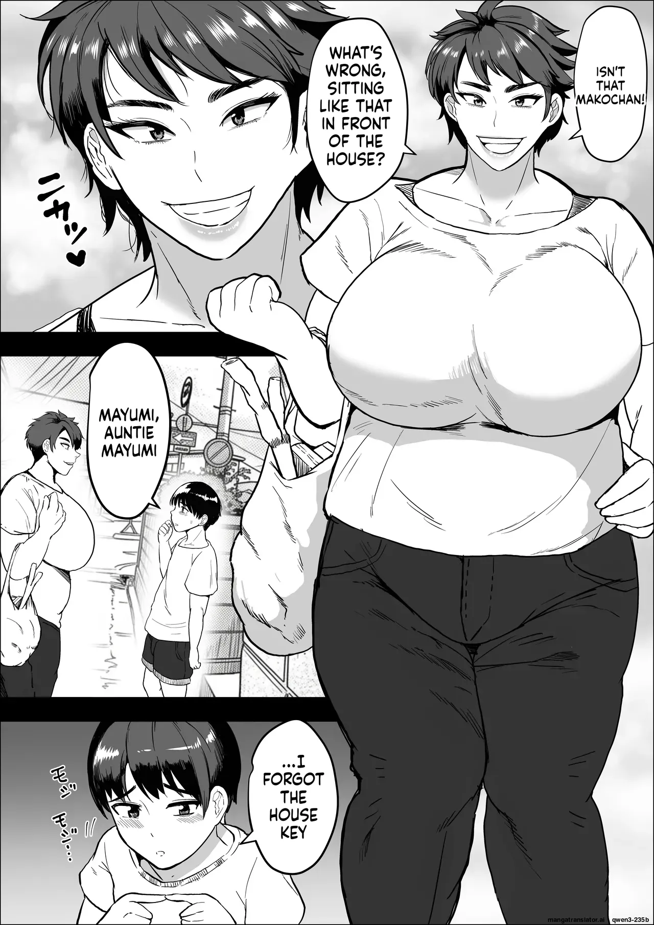 Tonari no oba-chan 45-sai J kappu 〜 chinchin daisuki bonyū jukujo 〜 page 3 full