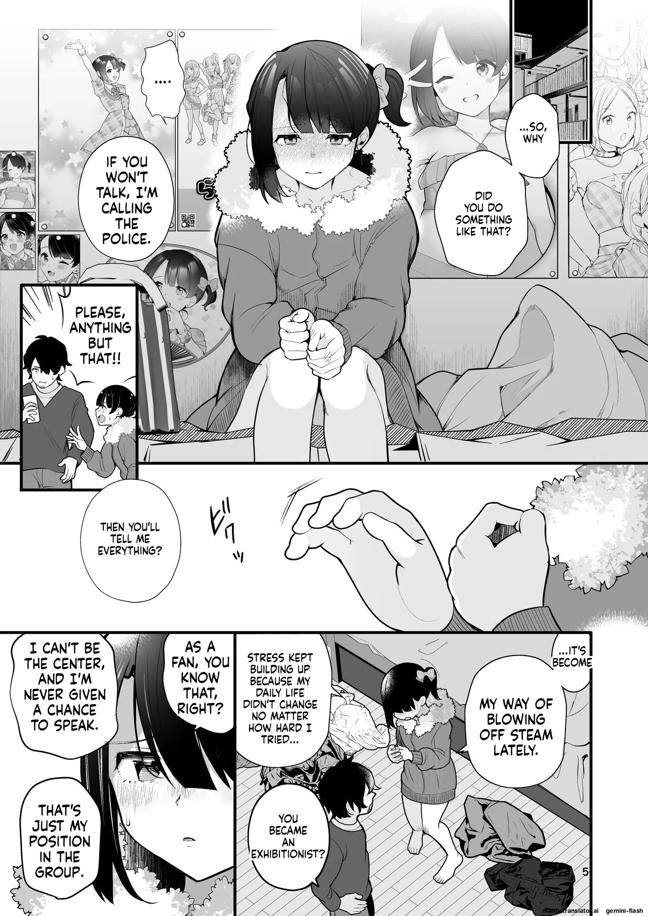 Oshi no Idol ga Roshutsukyou datta Ken. page 6 full
