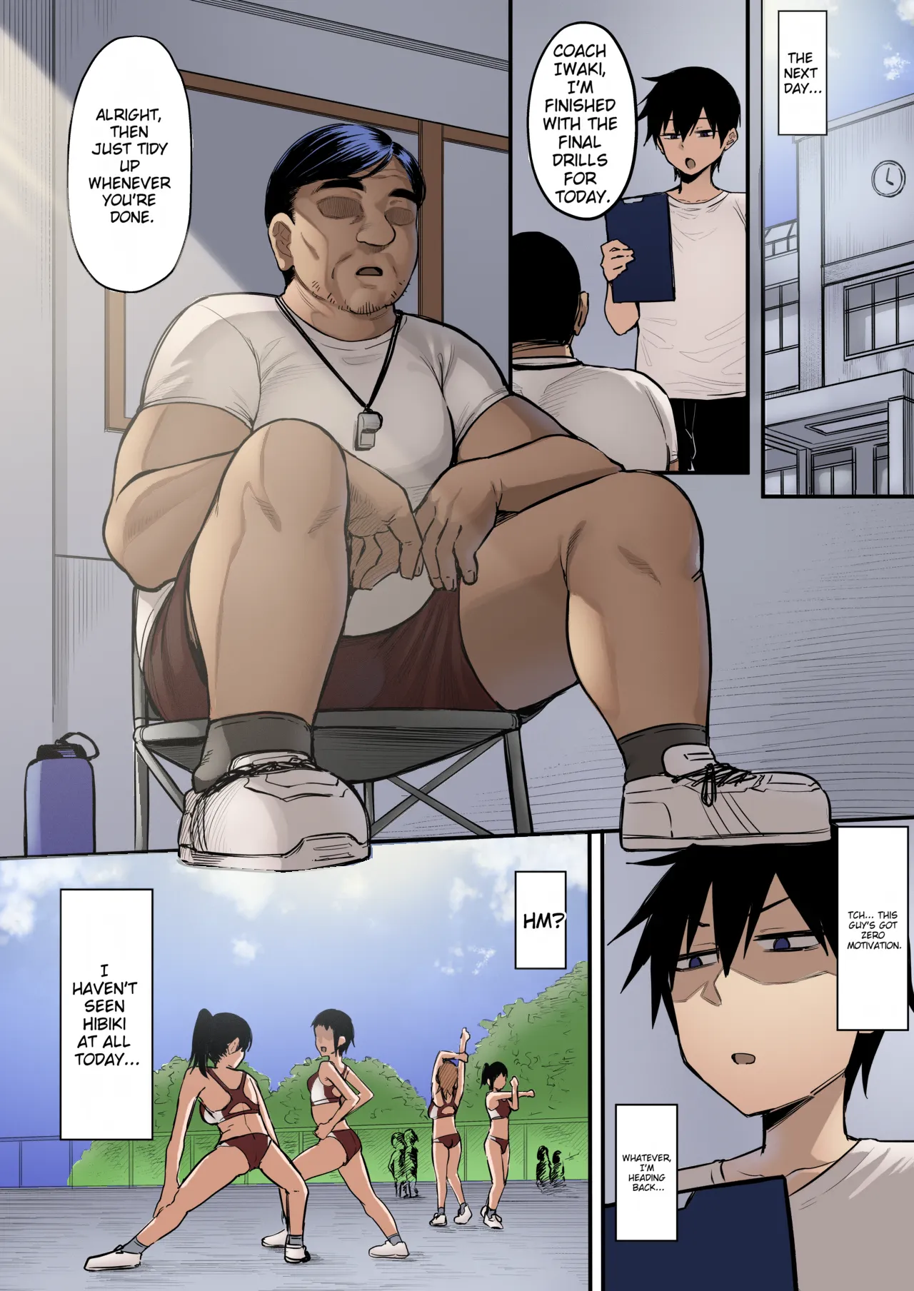 The Secret Activity of My Boyish Childhood Friend from the Track Team page 6 full