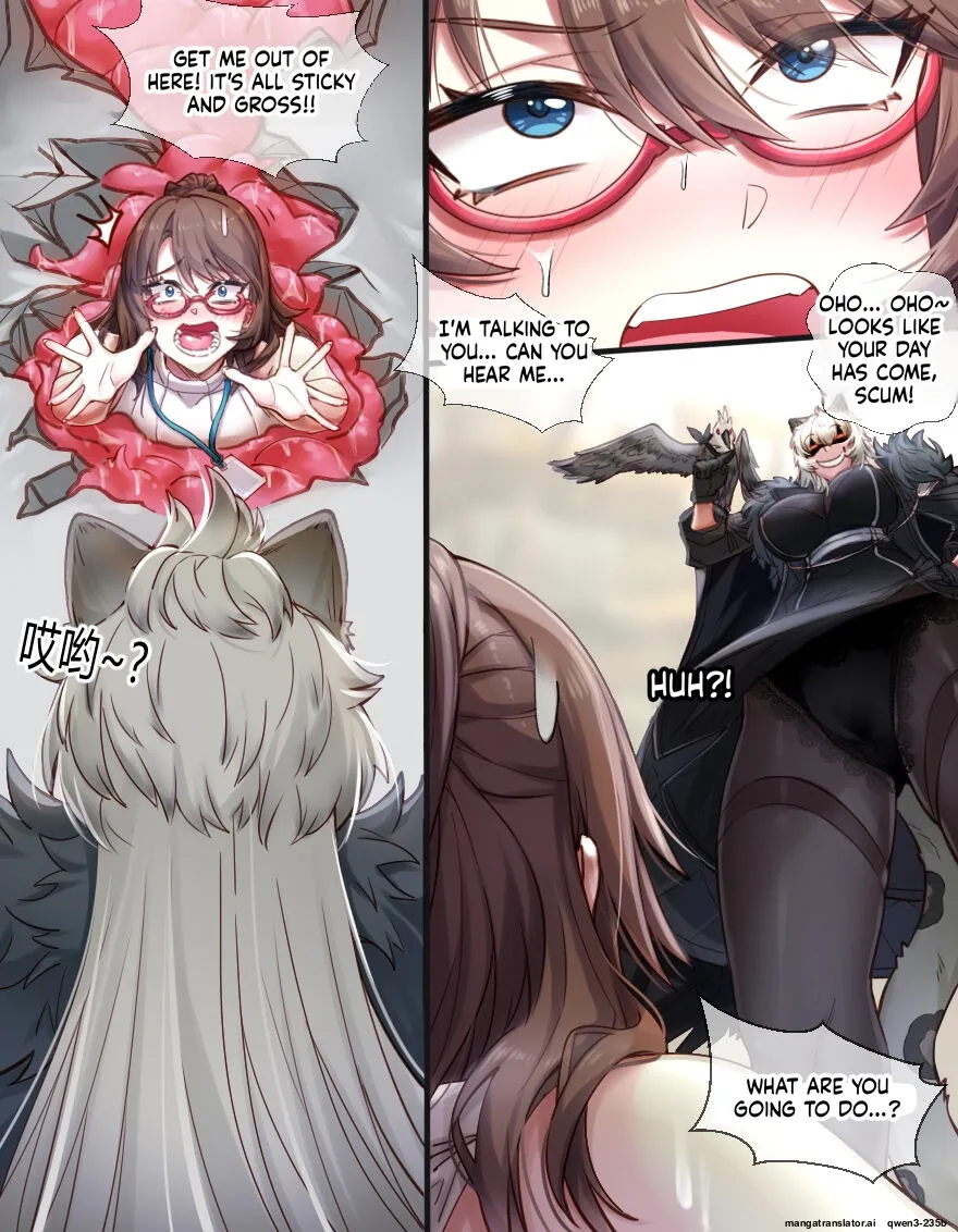 Silverash♀ Falls into a Tentacle Hole page 6 full