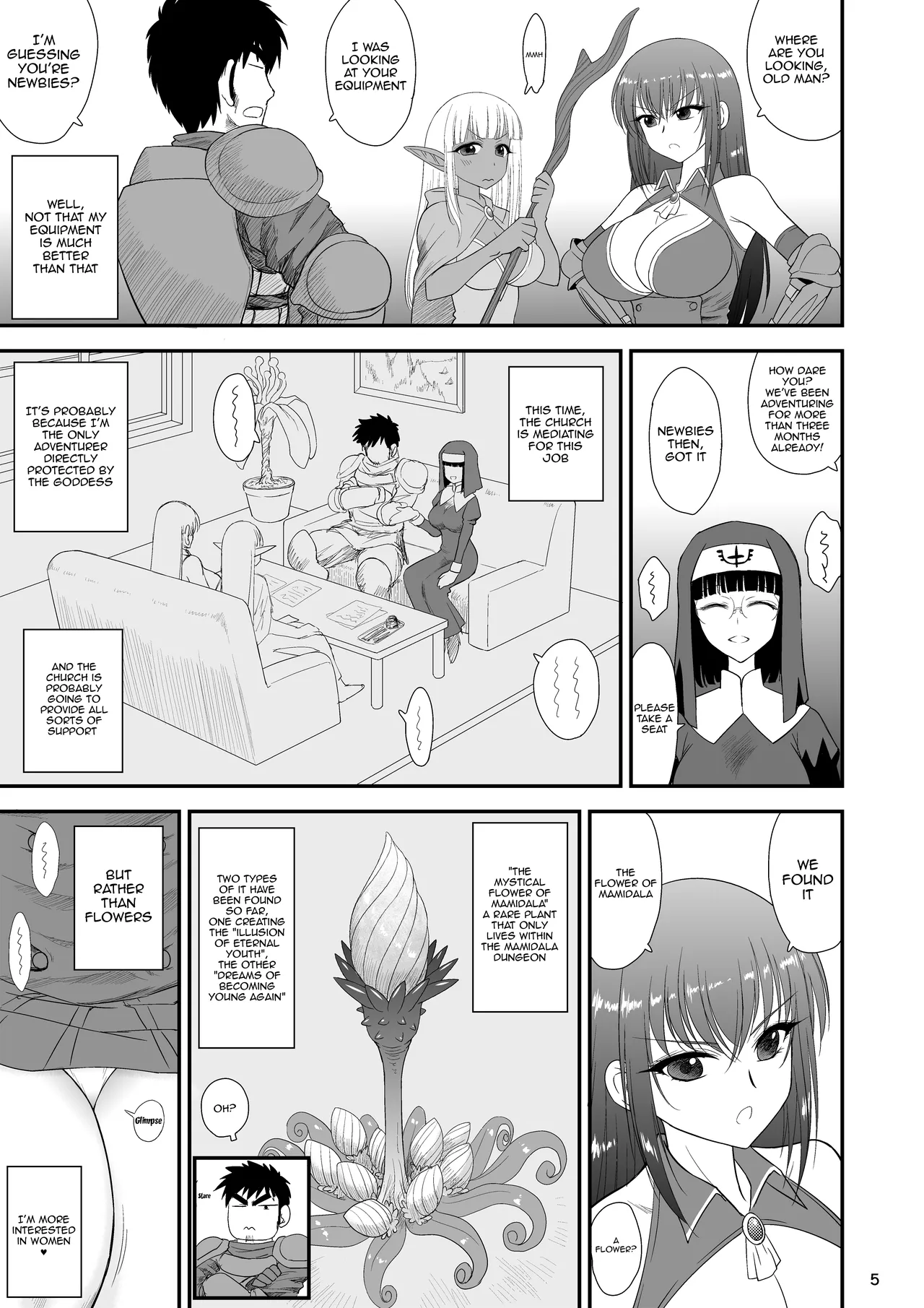 Mami no Meikyuu 2 Leskko Boukensha Hen | Mami's Dungeon 2 - Lesbian Adventurer Edition page 4 full