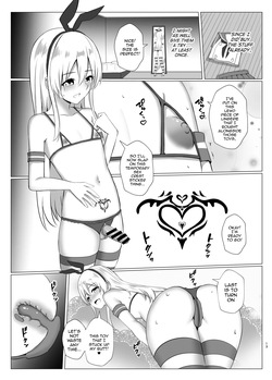 [Ochaduke (Baret)] Shimakaze-kun ni Natte Onanie Shichau Hon (Kantai Collection -KanColle-) [English] [mysterymeat3] [Digital] — page 12
