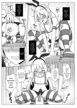 [Ochaduke (Baret)] Shimakaze-kun ni Natte Onanie Shichau Hon (Kantai Collection -KanColle-) [English] [mysterymeat3] [Digital] — page 18