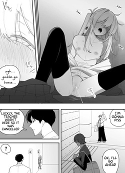 [Enarizushi] Teishinchou no Onnanoko ni Natta Shinyuu ga... Kyou, Mesuochi Shitemashita | My Friend became a Shortie... and Fell Into Heat Today [English] — page 19
