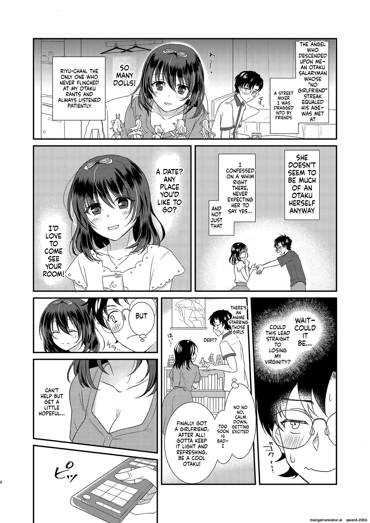 Syokusyu Kanojo - My girlfriend is... page 8 full