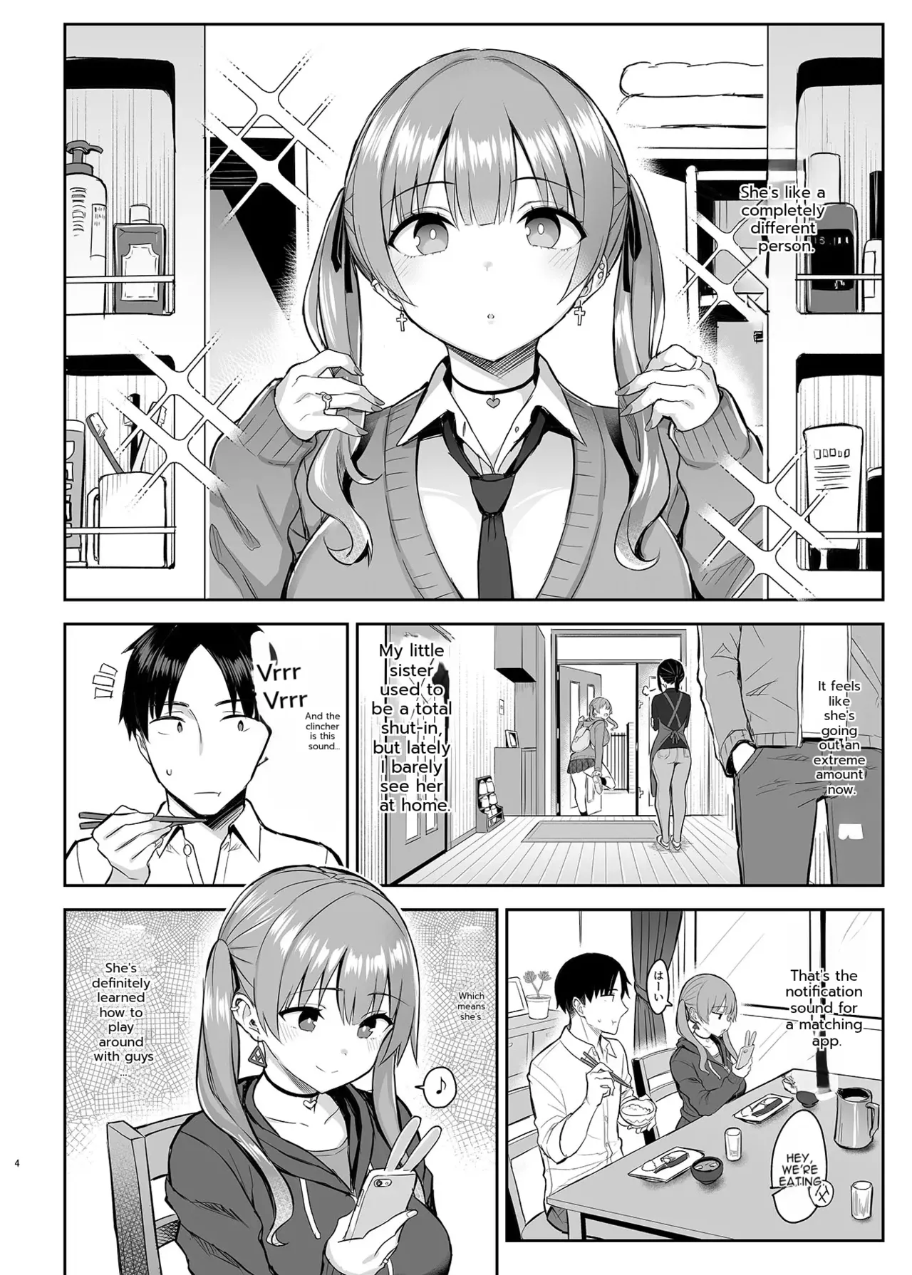 My Ex-Gloomy Big-Breasted Slutty Little Sister Is Way Too Lewd — Big Brother's Already...!! page 5 full