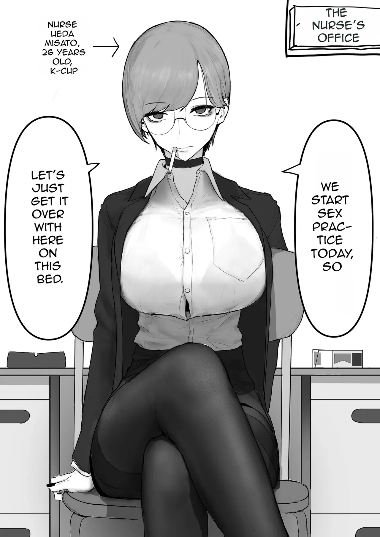 Kyonyuu Geneki JK to Chigyuu Danshi ga Sex Jisshuu de Namahame Tanetsuke Koubishi Makuru H page 5 full