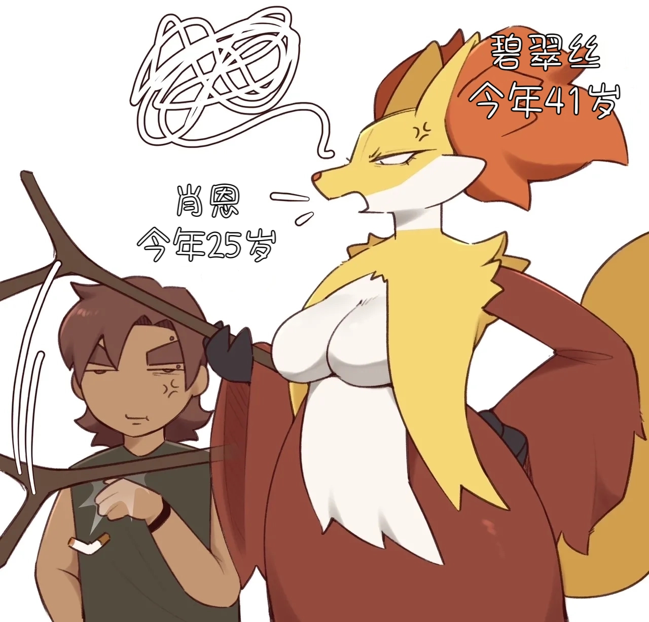 【kkhaimenheheh】饥饿的狐狸🦊（Pokemon）｜Ace的个人汉化 page 10 full