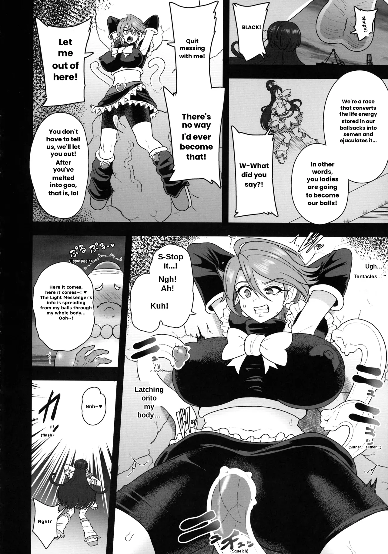 Uchuu Fuuraibou Marashikosu Kyoudai Raishuu! | The Space Vagabond Marashikosu Brothers Attack! page 8 full