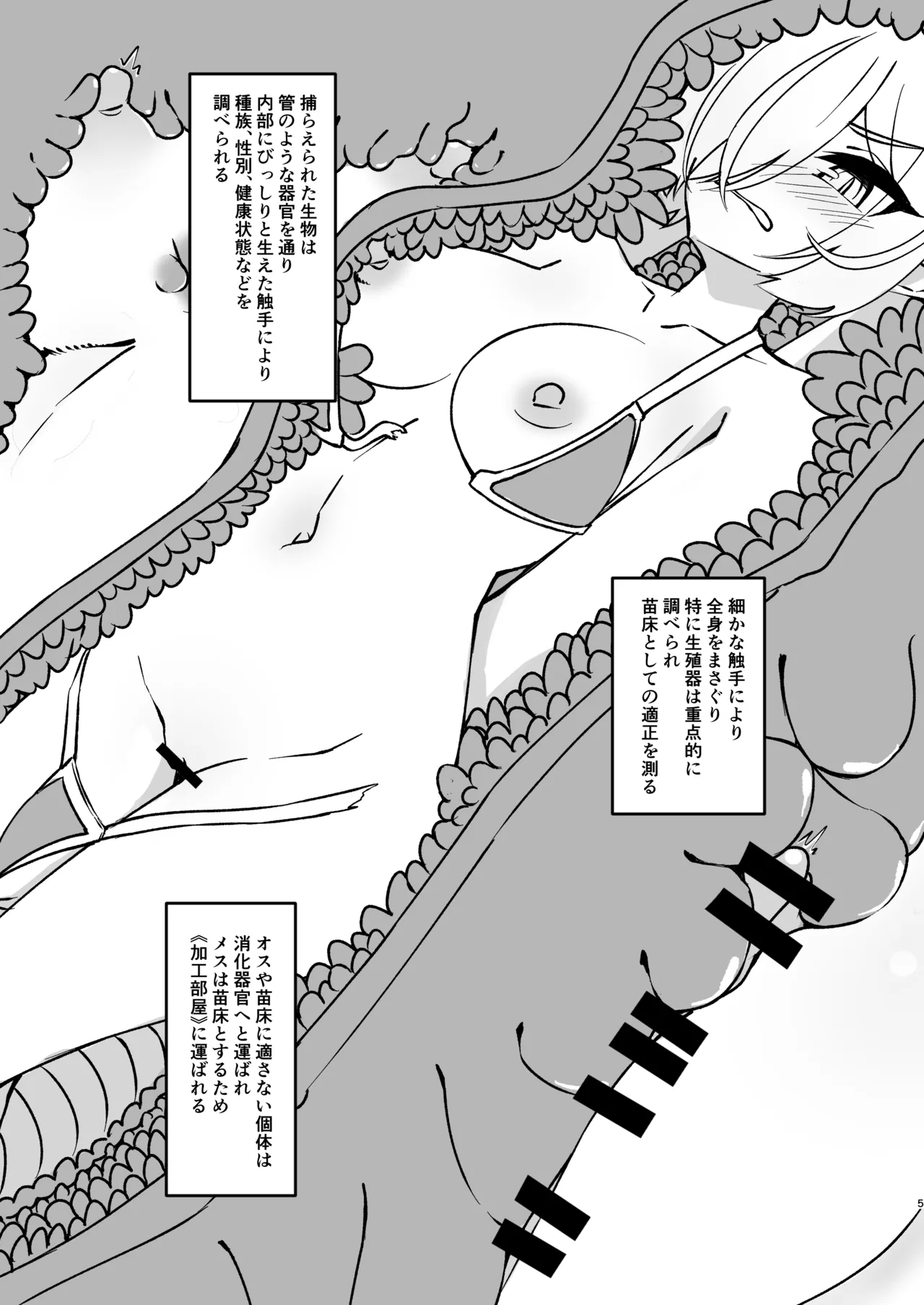 Shokushu Dungeon Seitai Chousa Kiroku page 5 full