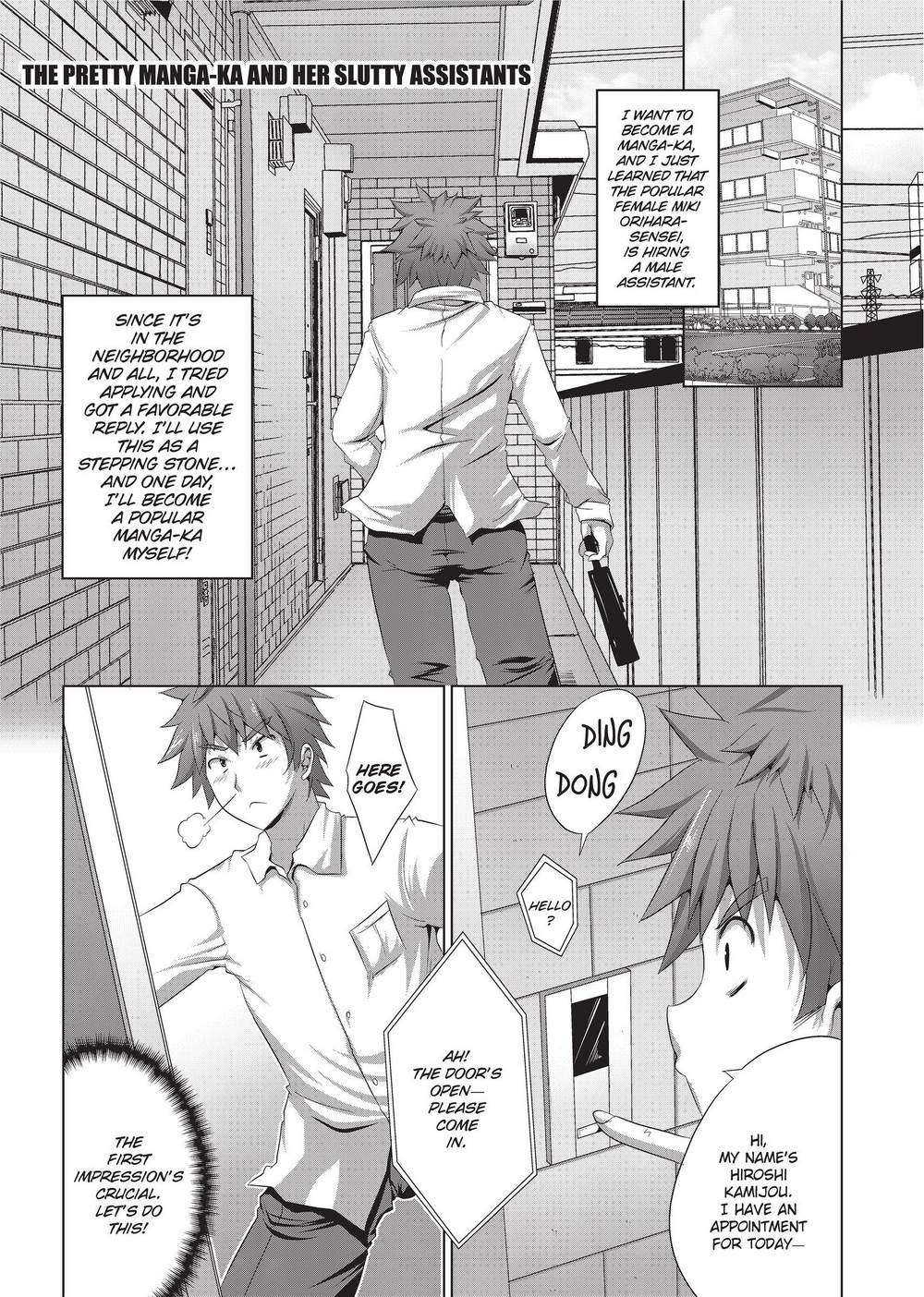 The Pretty Manga-ka & her Slutty Assistants page 4 full