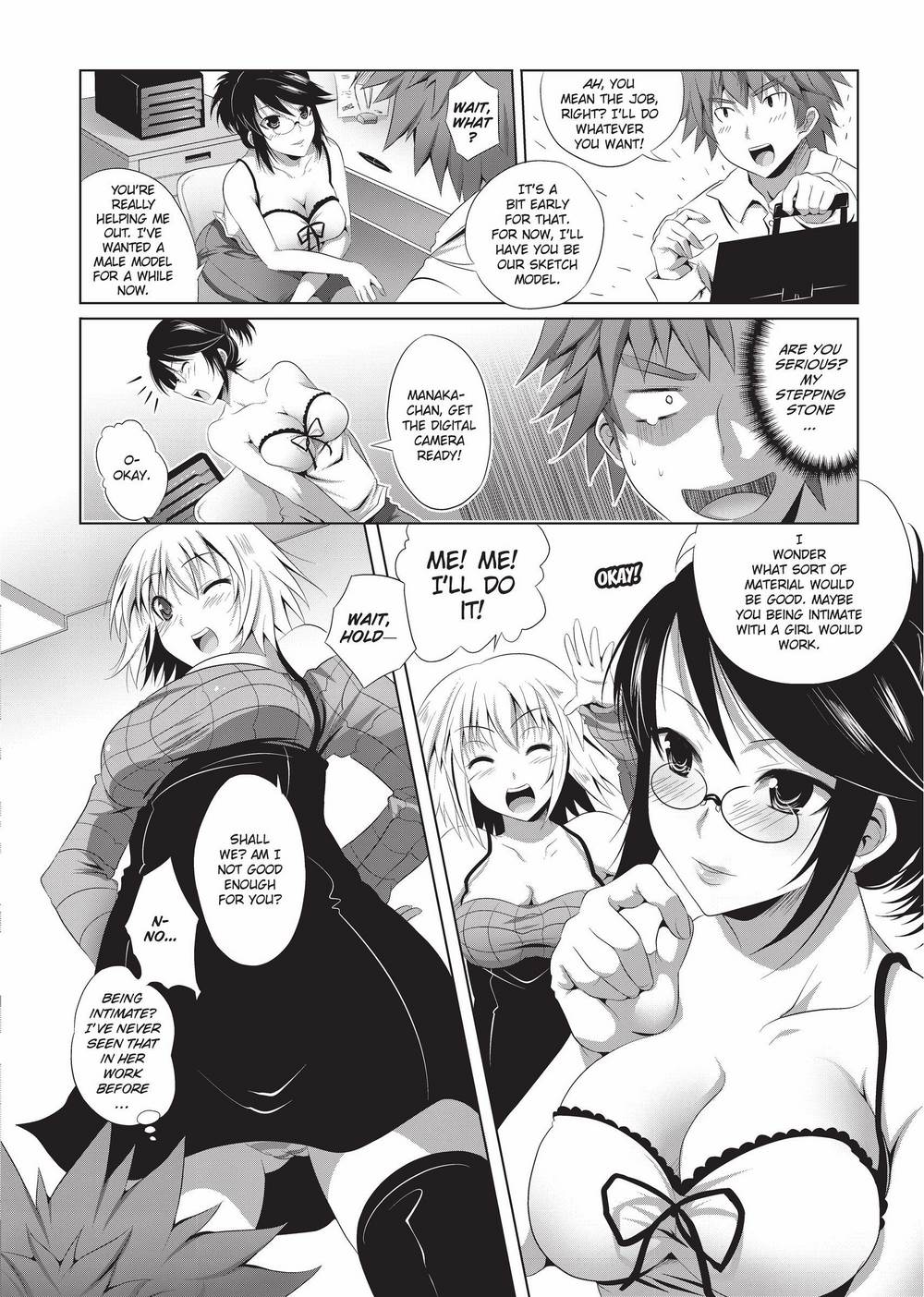 The Pretty Manga-ka & her Slutty Assistants page 7 full