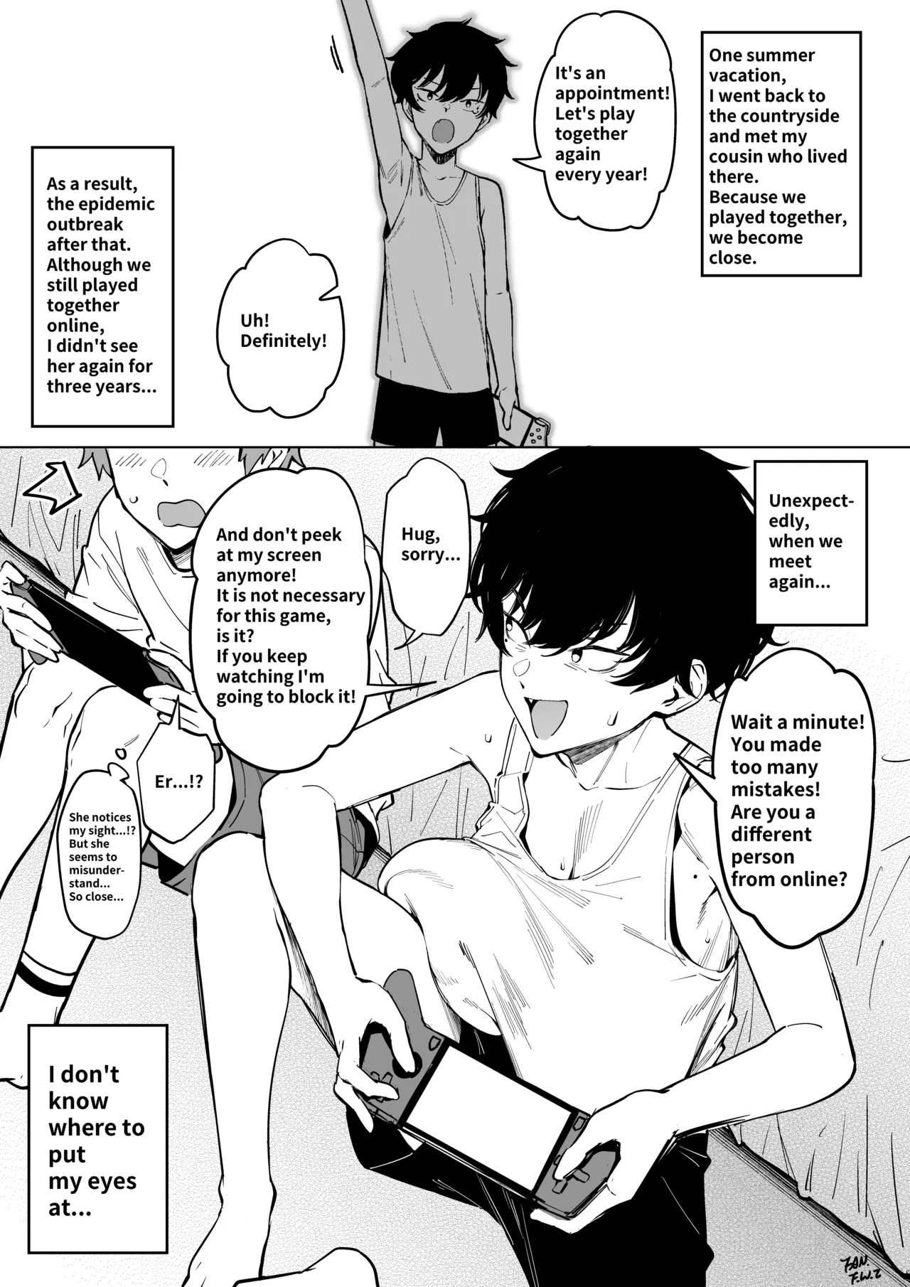 Cousin page 1 full