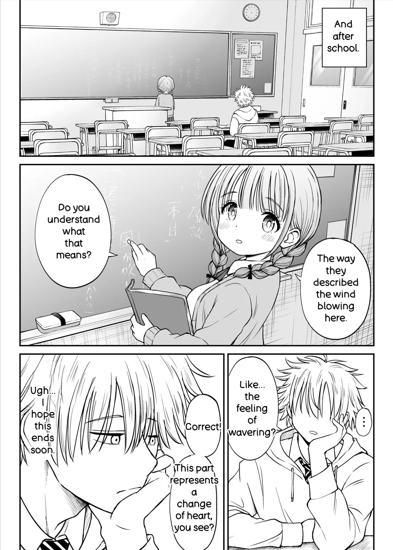 Please Don't Bully Sensei Too Much... ~The Day the Kind, Baby-Faced, Big-Breasted Hanasaki-Sensei’s Heart Broke~ page 7 full