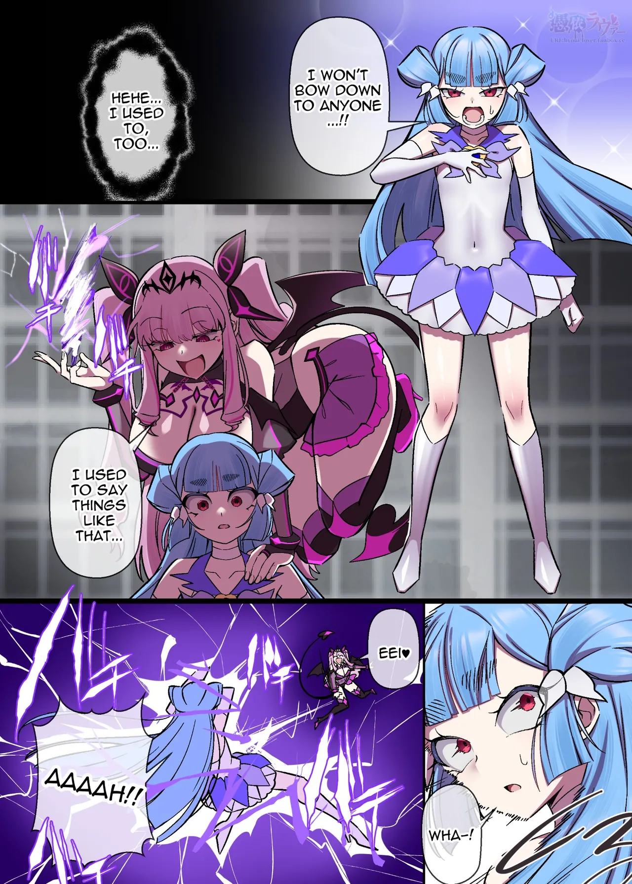 Alestia & Muddy Cherry Crossover IF Manga page 6 full