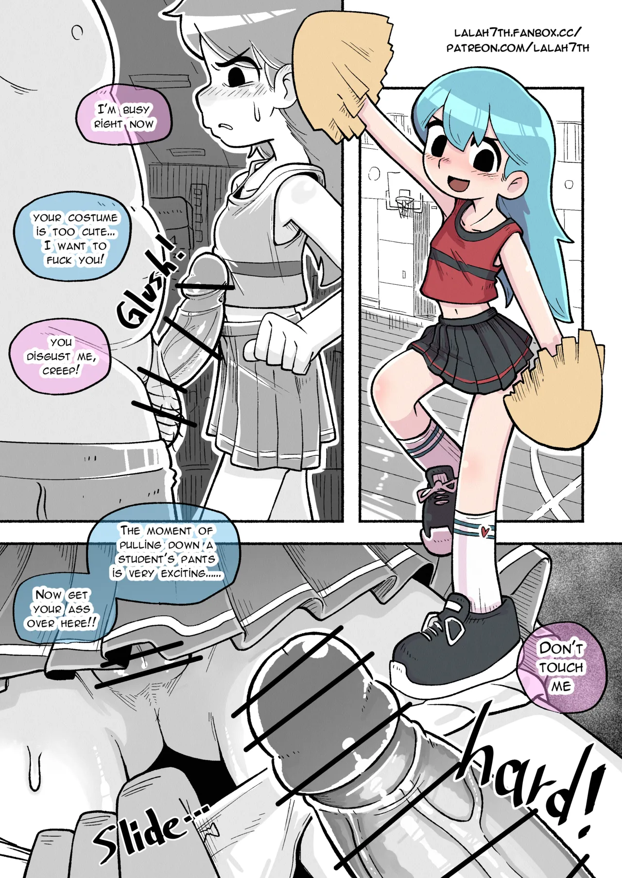 Cheerleader Hilda page 6 full