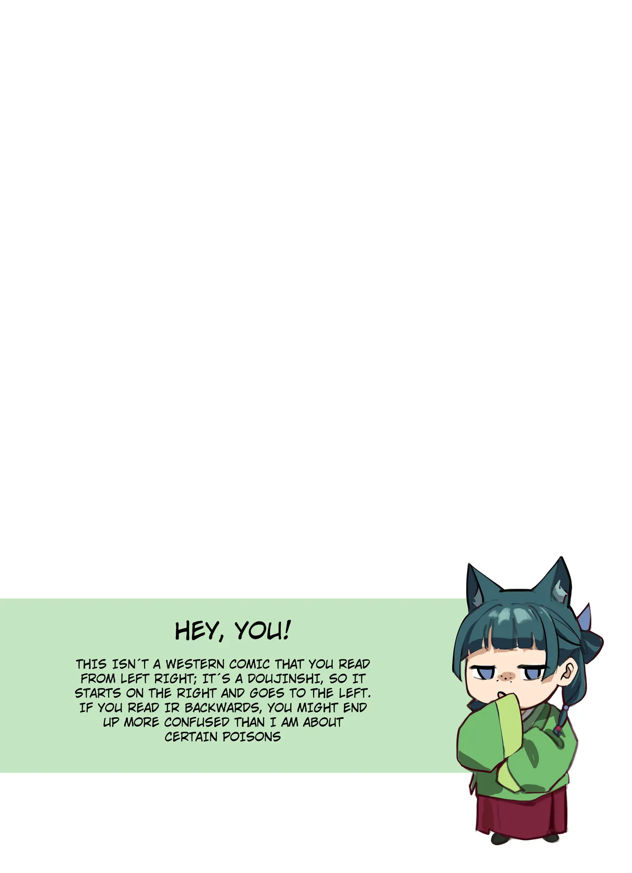 Maomao, The Queen of the Verdigris House, Vol. 1 + More NTR page 3 full