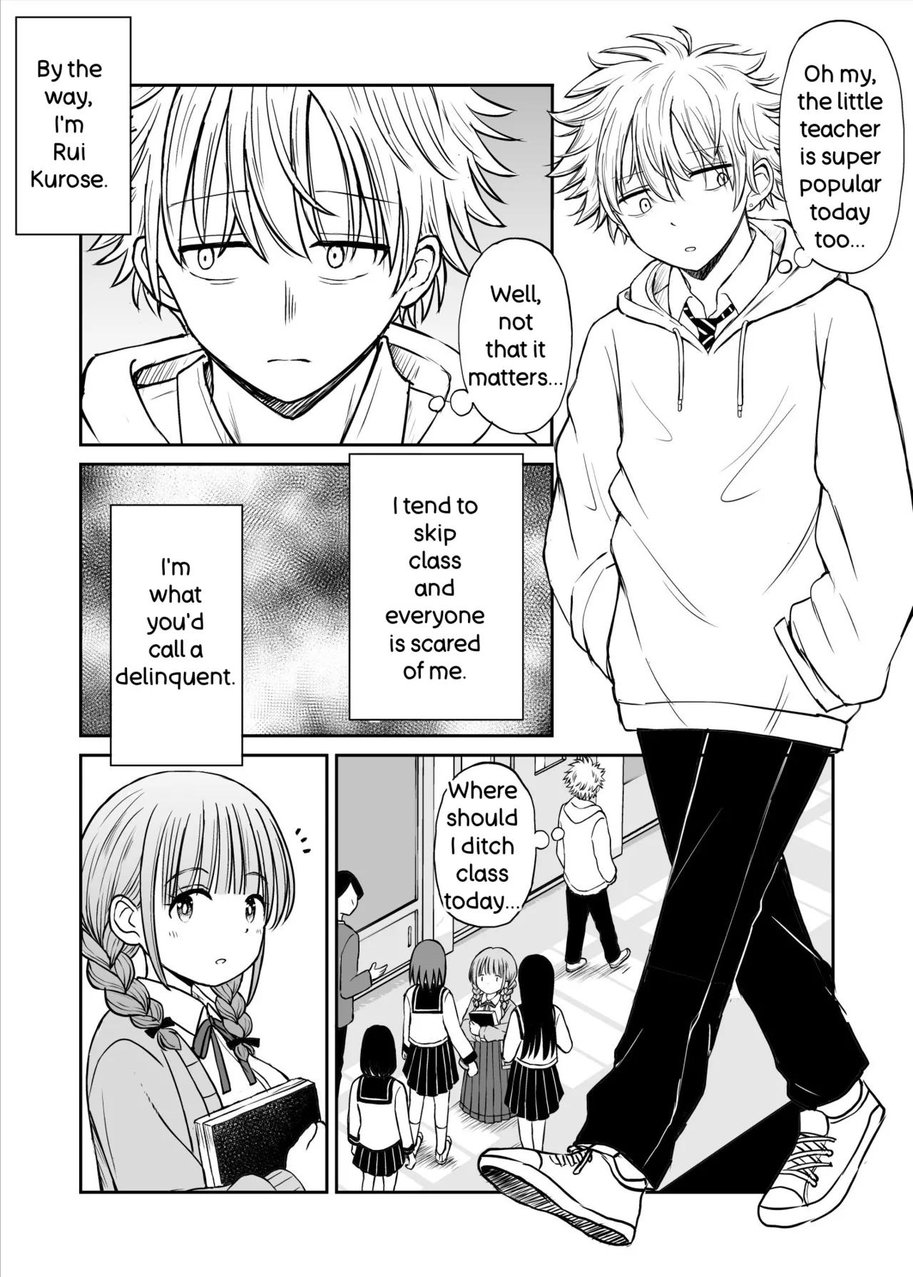 Please Don't Bully Sensei Too Much... ~The Day the Kind, Baby-Faced, Big-Breasted Hanasaki-Sensei’s Heart Broke~ page 5 full