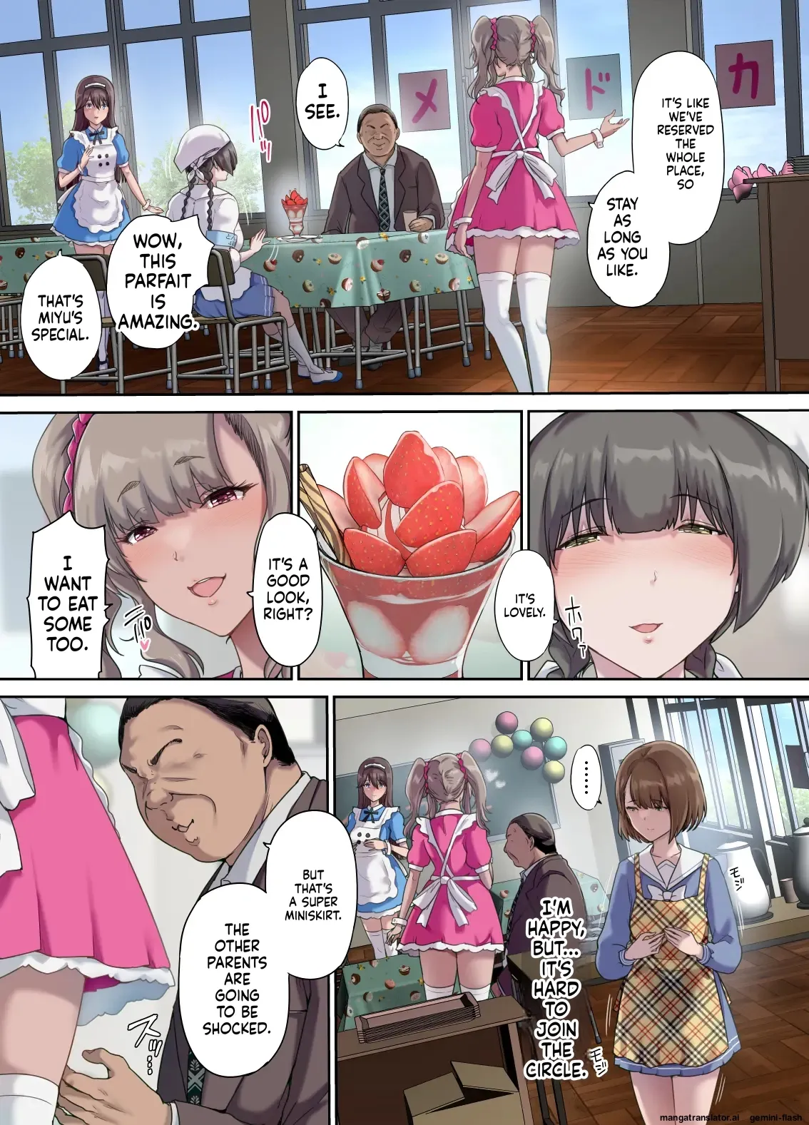 Daddy's Bedroom is a Hangout For His Daughter's Friends 5: Pregnancy Report page 8 full