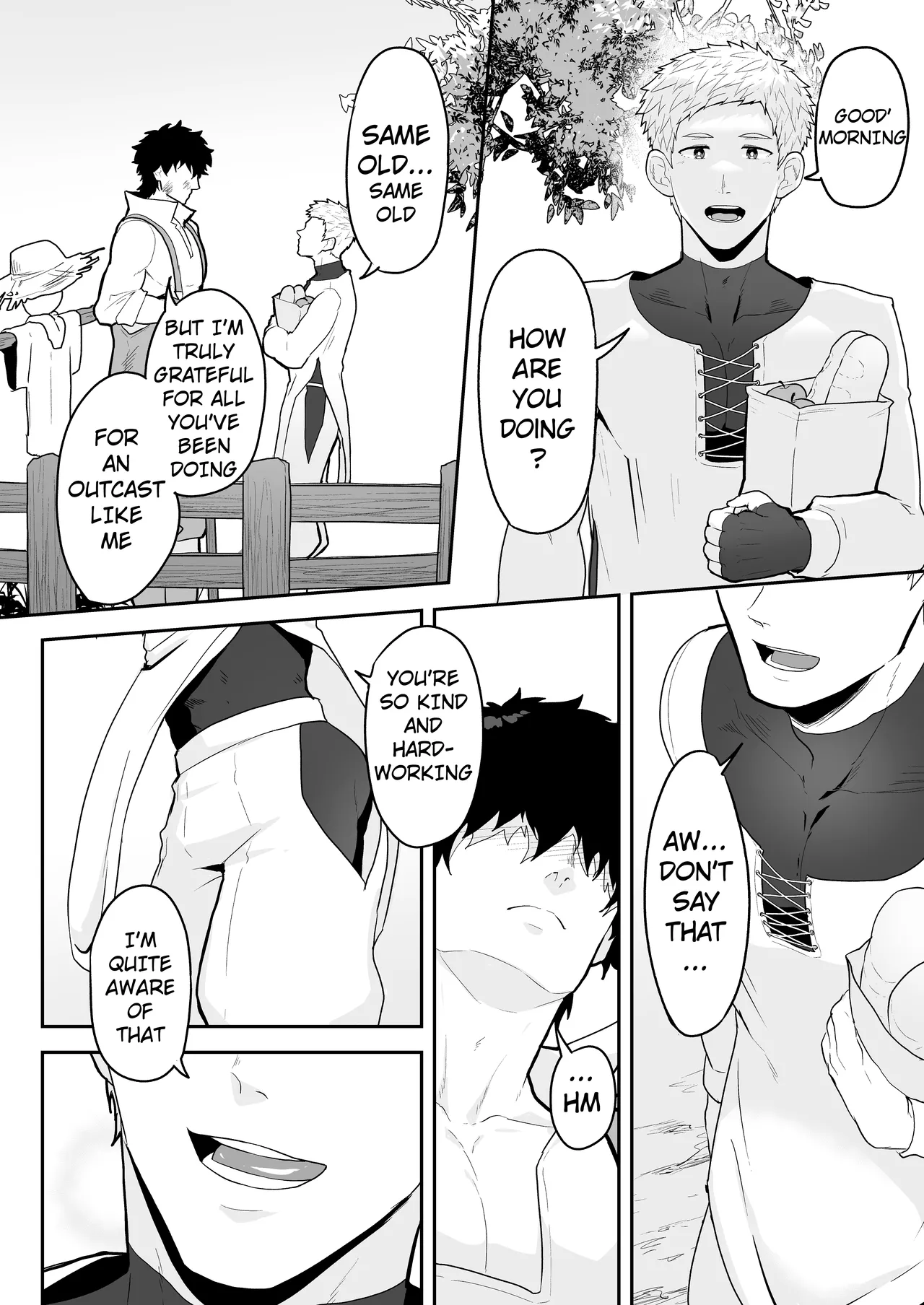 Noufu to Shinpu | The Farmer and The Priest page 4 full