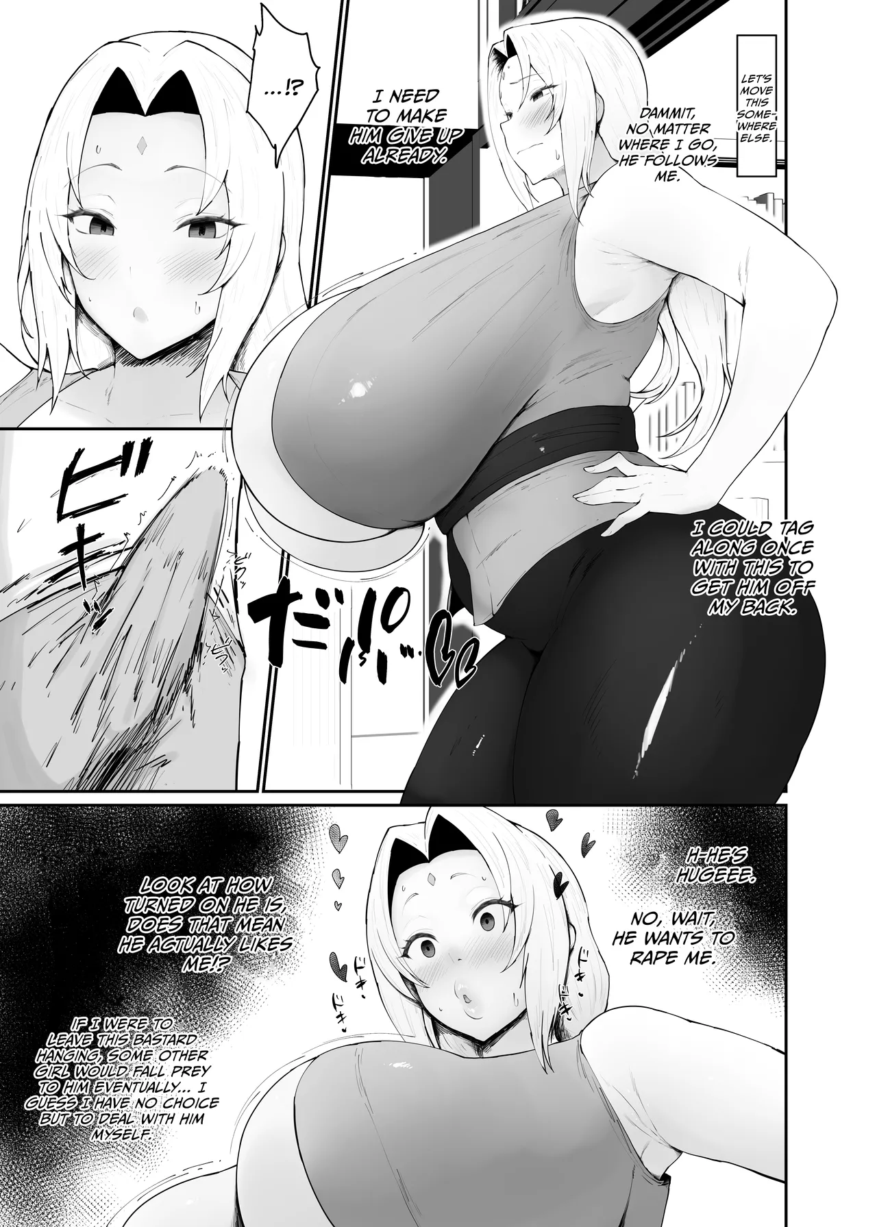 Choroi Kunoichi ni Shiborareru Hanashi | Story About getting Wrung Dry By An Easy Kunoichi page 7 full