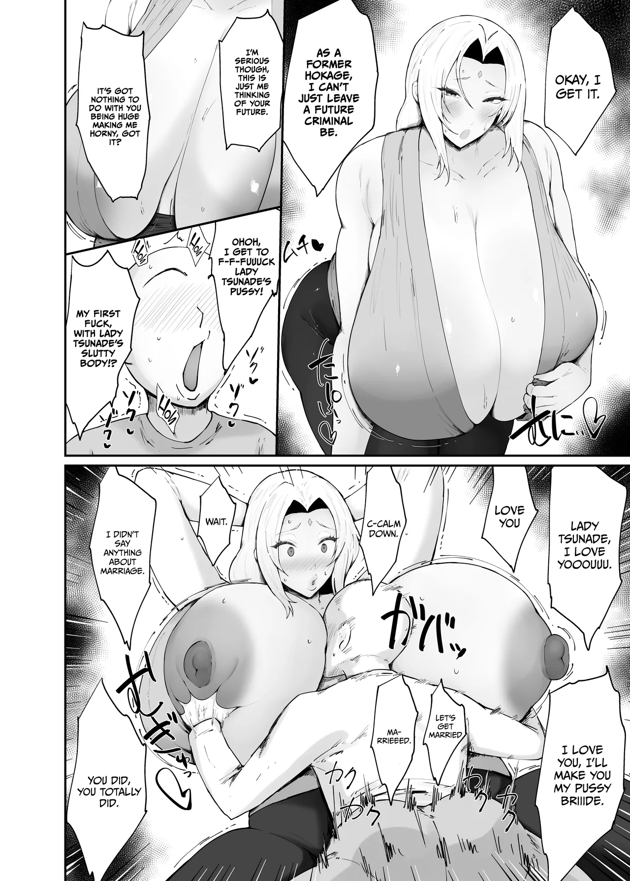 Choroi Kunoichi ni Shiborareru Hanashi | Story About getting Wrung Dry By An Easy Kunoichi page 8 full
