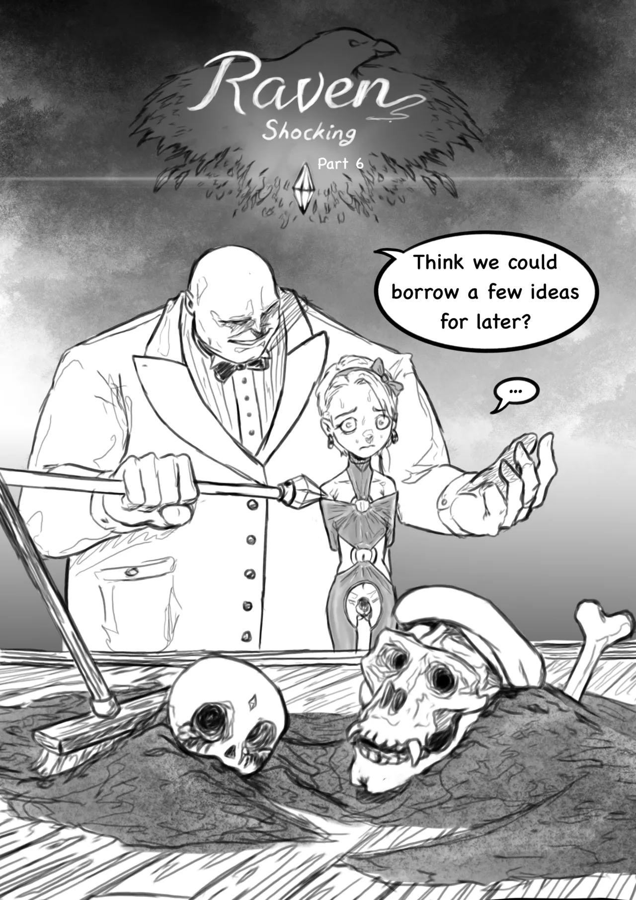 Ashifff: Raven – Part 6: Shocking + Elastigirl page 1 full