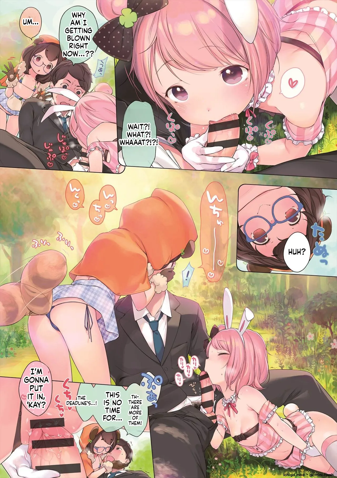 Onnanoko Party. page 10 full
