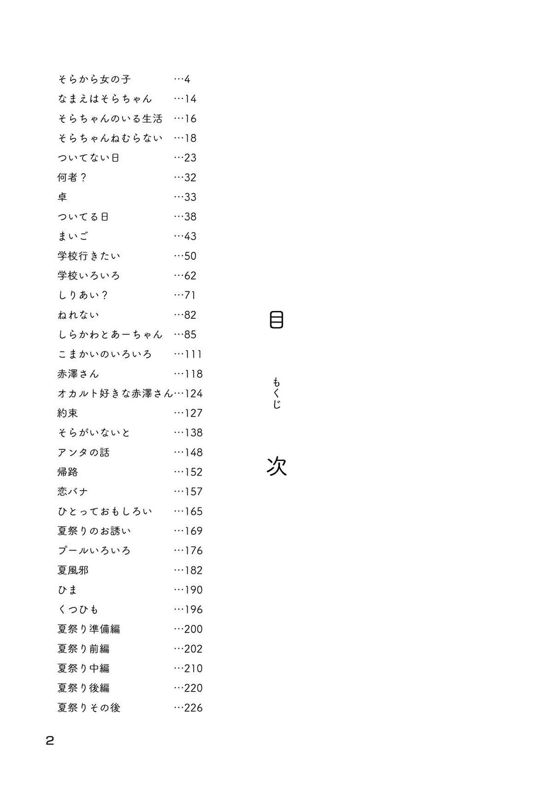 Nichijou Kamo Shirenai vol. 01 page 2 full