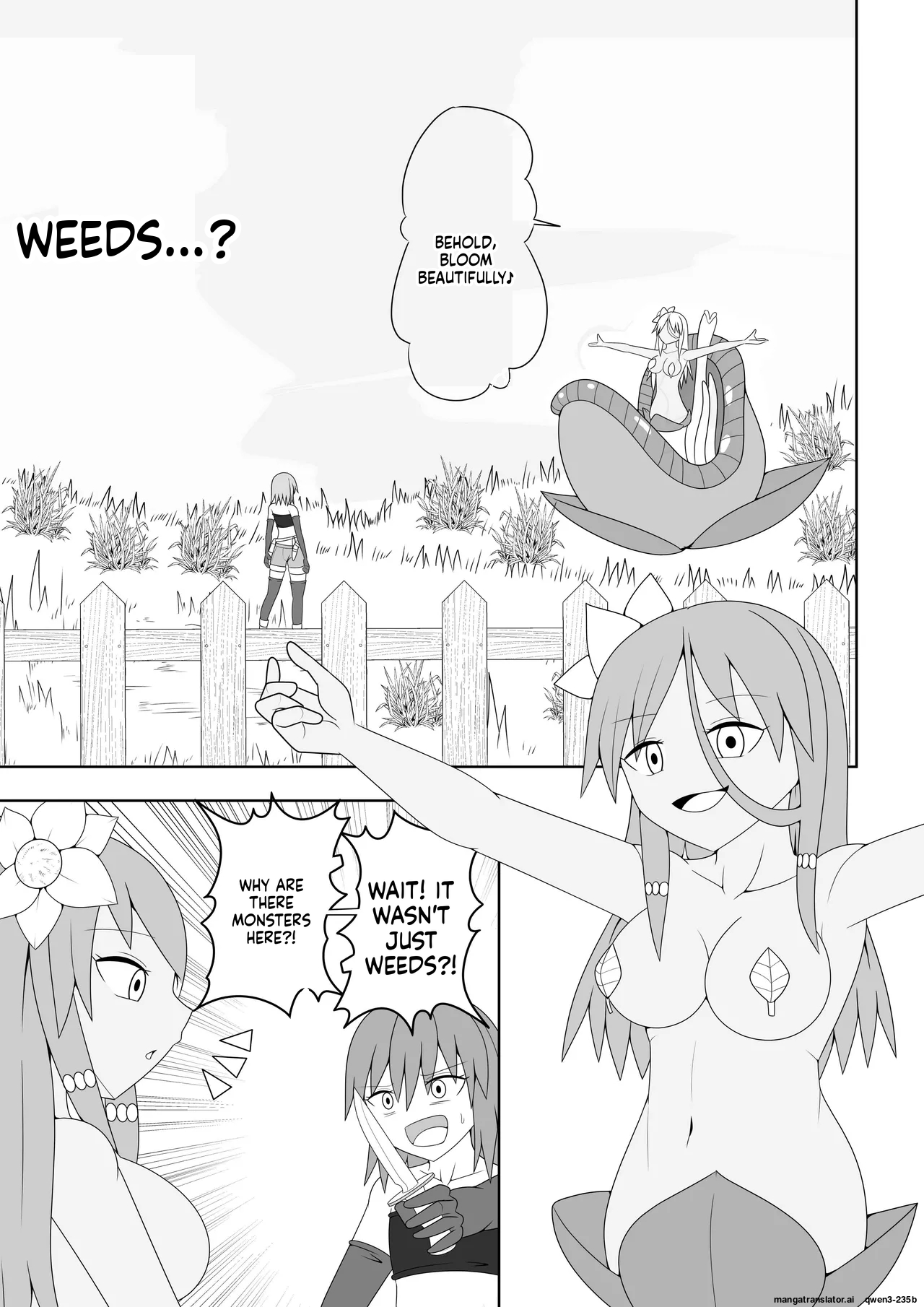 Tsurupeta Futanari Musume Aruto ~vs Aruraune~ page 6 full