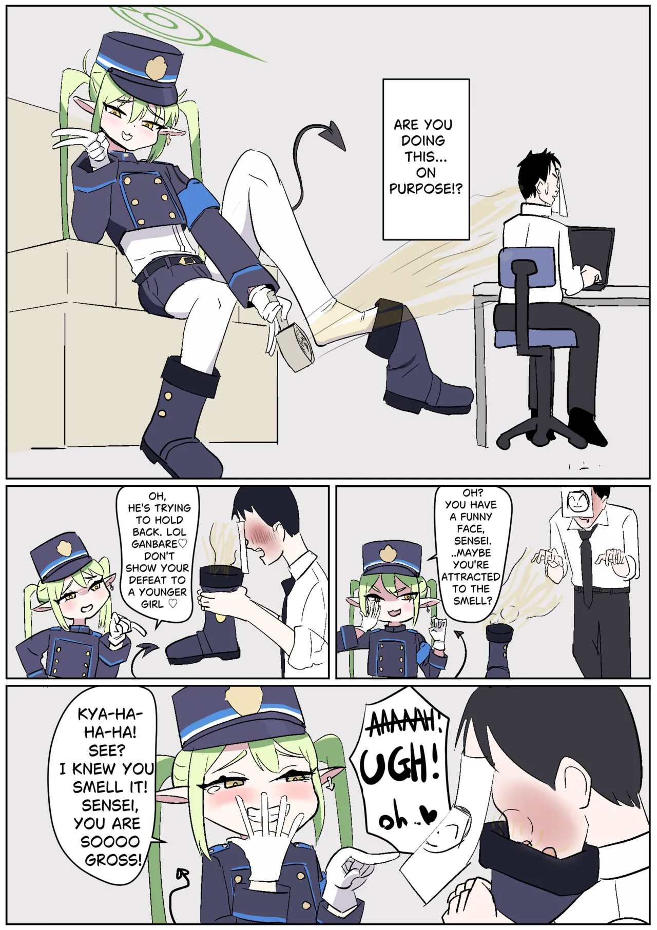 Nozomi Makes Me Understand with Her Feet Odor page 1 full