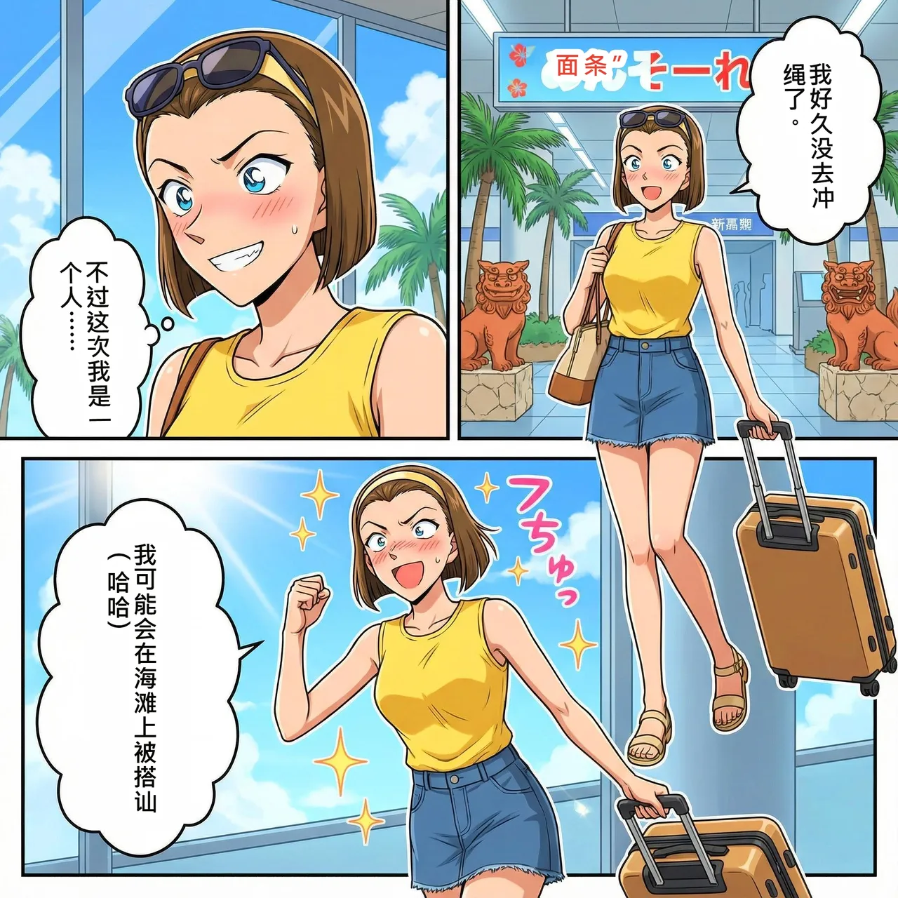 食いしん坊コジマ 白と黒のドッペルゲンター 園子 page 1 full