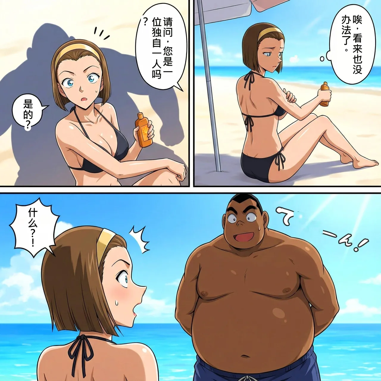 食いしん坊コジマ 白と黒のドッペルゲンター 園子 page 4 full