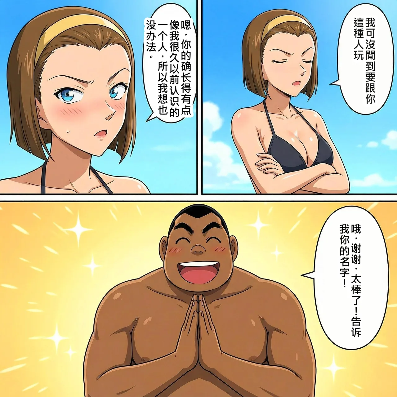 食いしん坊コジマ 白と黒のドッペルゲンター 園子 page 6 full