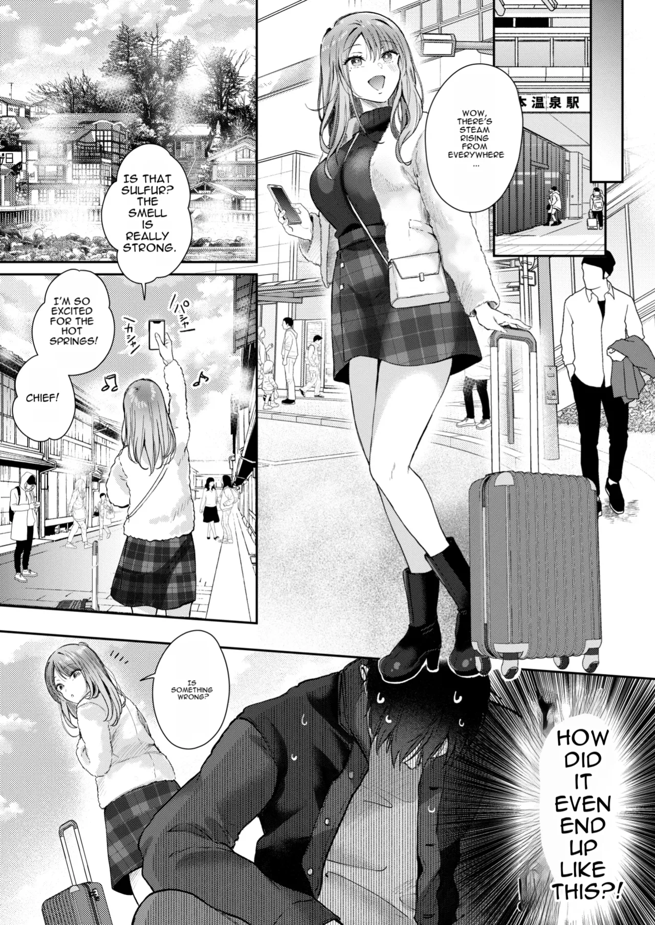 A Day Off Getting Milked Dry at a Hot Spring by the Subordinate I Thought Was Innocent page 9 full