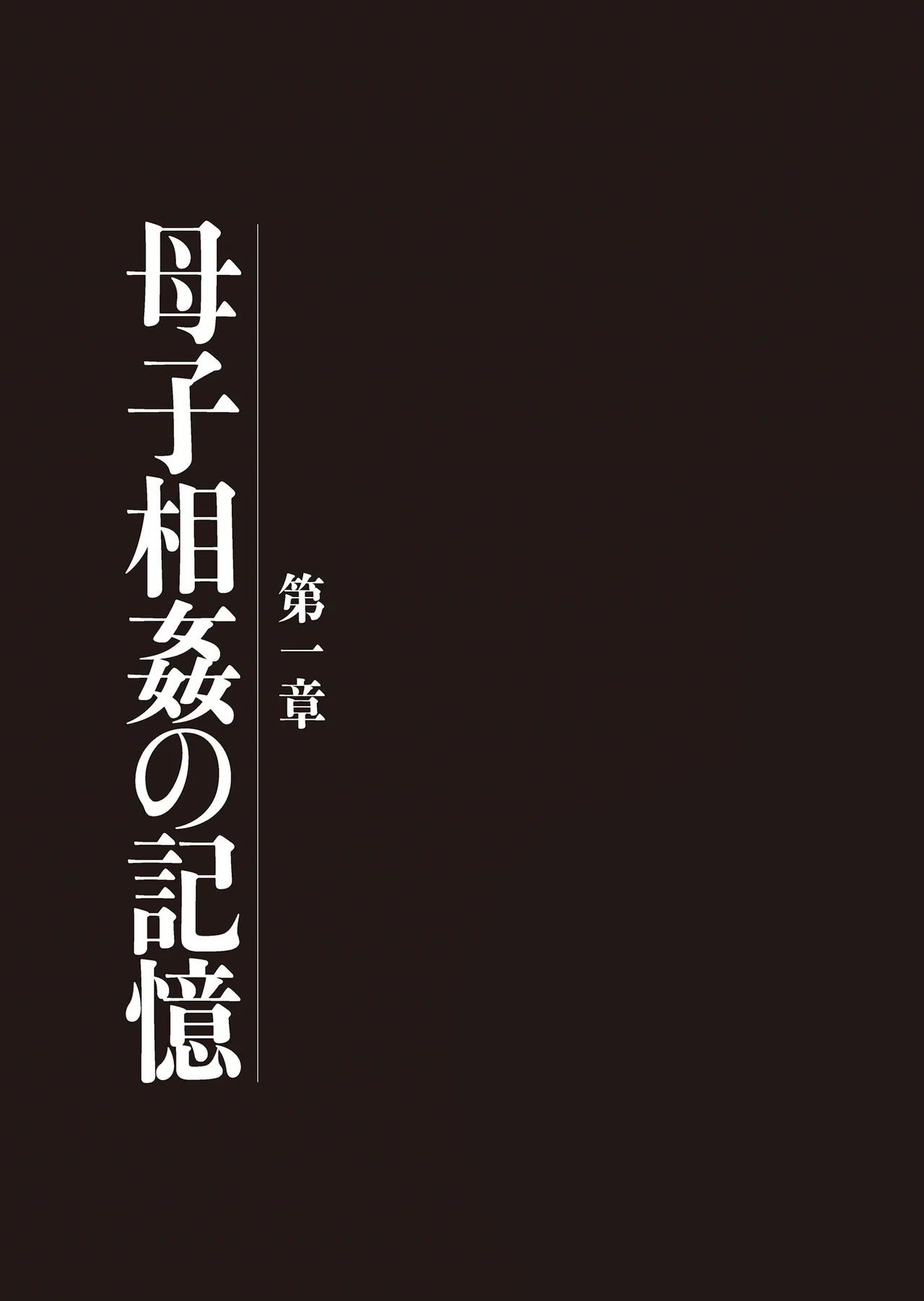 母子相姦日記 母さん、一度だけだから…。 【简体中文】 page 3 full