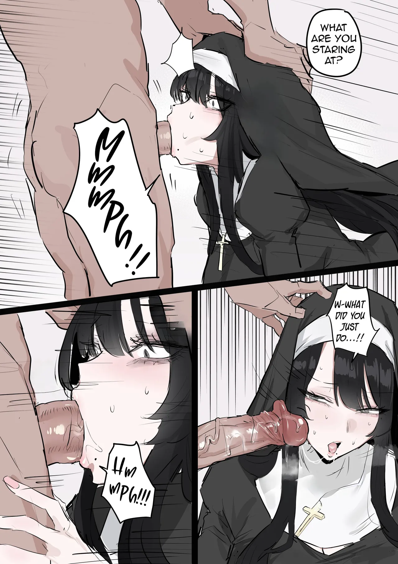 Teaching a devoted nun sex education using my dick page 4 full