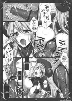 (C82) [DG Project (Tokonaru)] Sentou Kyoukan Saigo no Teikou (Queen's Blade) (SCANMTL) — page 12