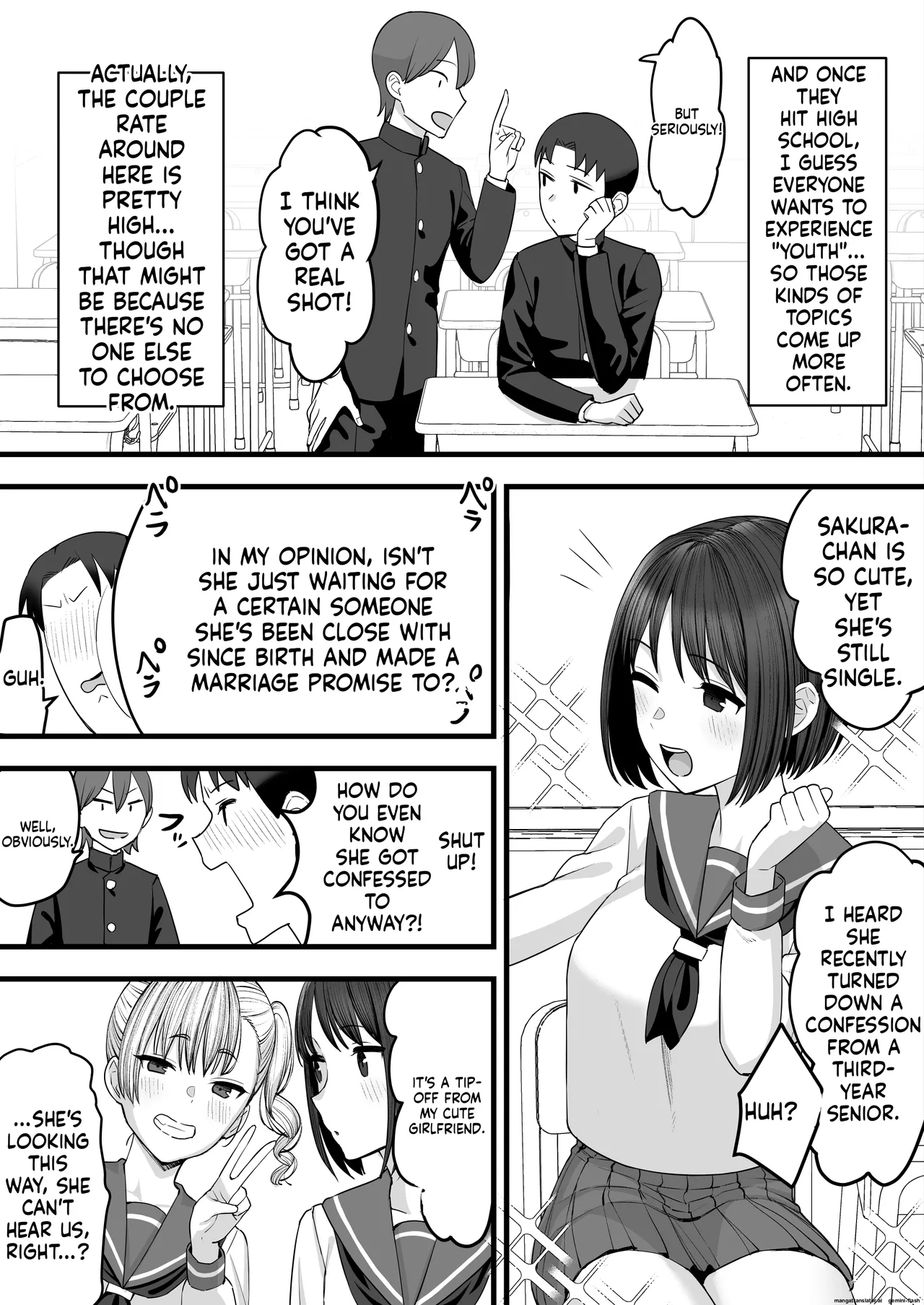 Yarichin ga Tenkou Shite Kita! BSS Hen | The Playboy Transferred in! BSS page 3 full