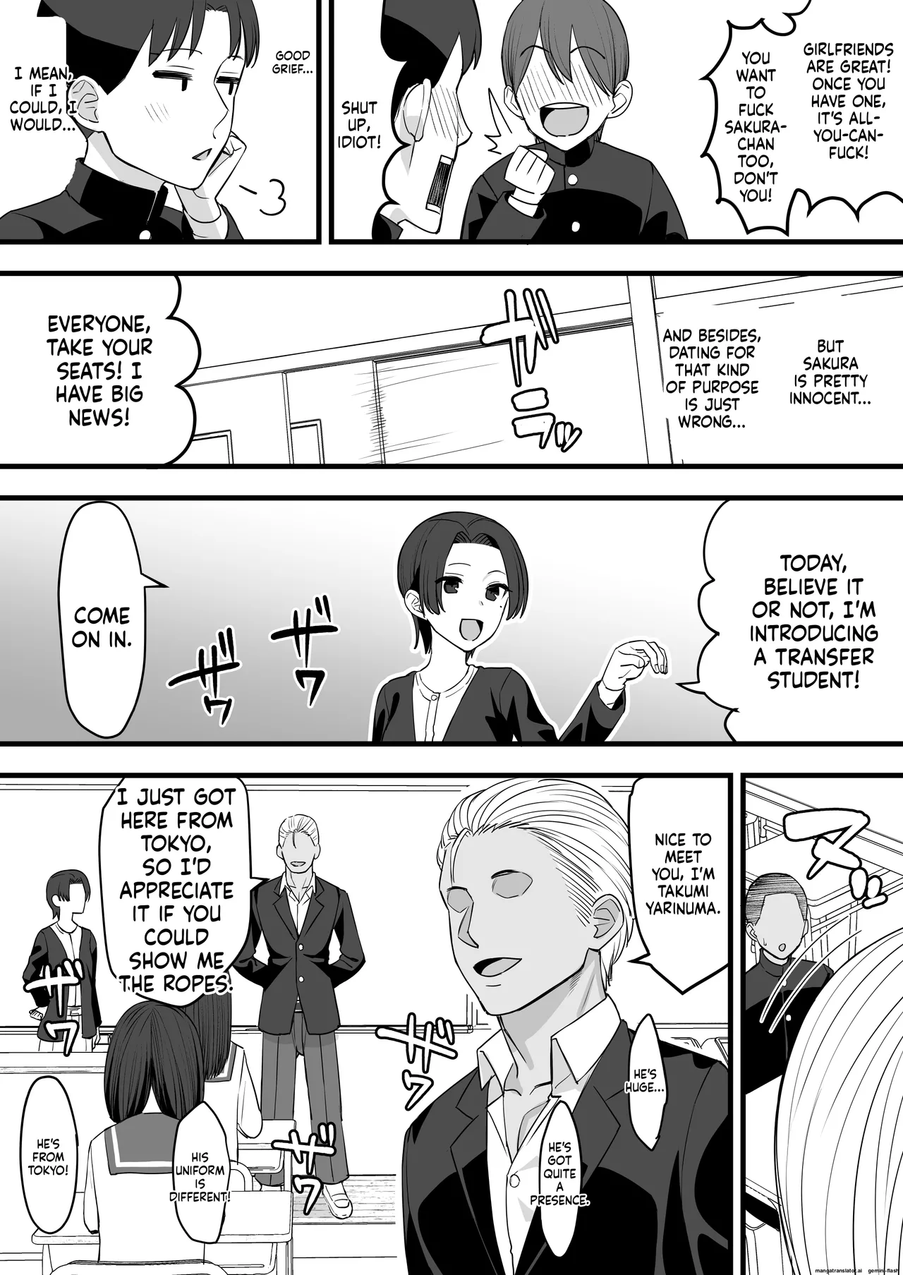 Yarichin ga Tenkou Shite Kita! BSS Hen | The Playboy Transferred in! BSS page 4 full