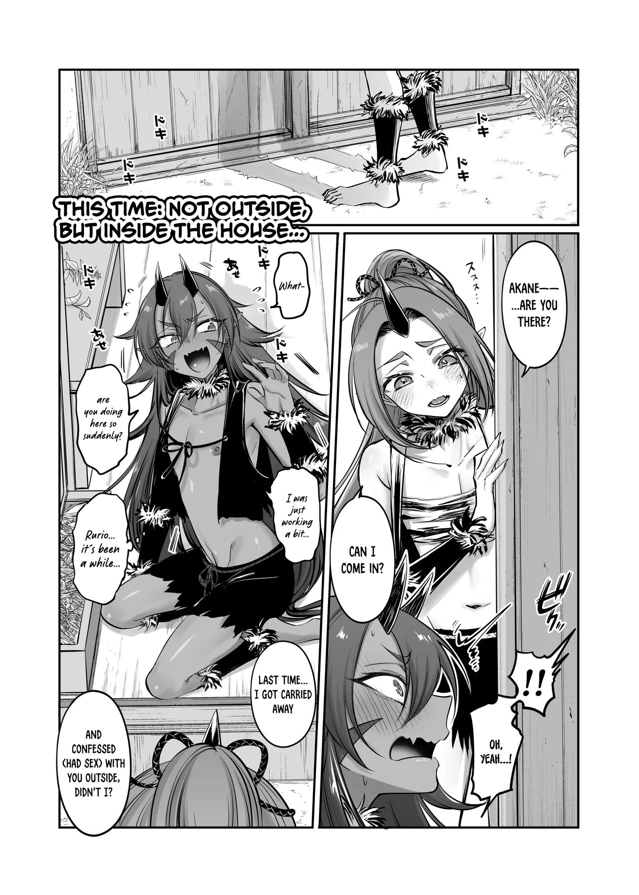 A Dumb Blue Oni and an Easily-Swayed Red Oni Have a Club-Wielding Showdown!～ Rurio And Akane page 2 full