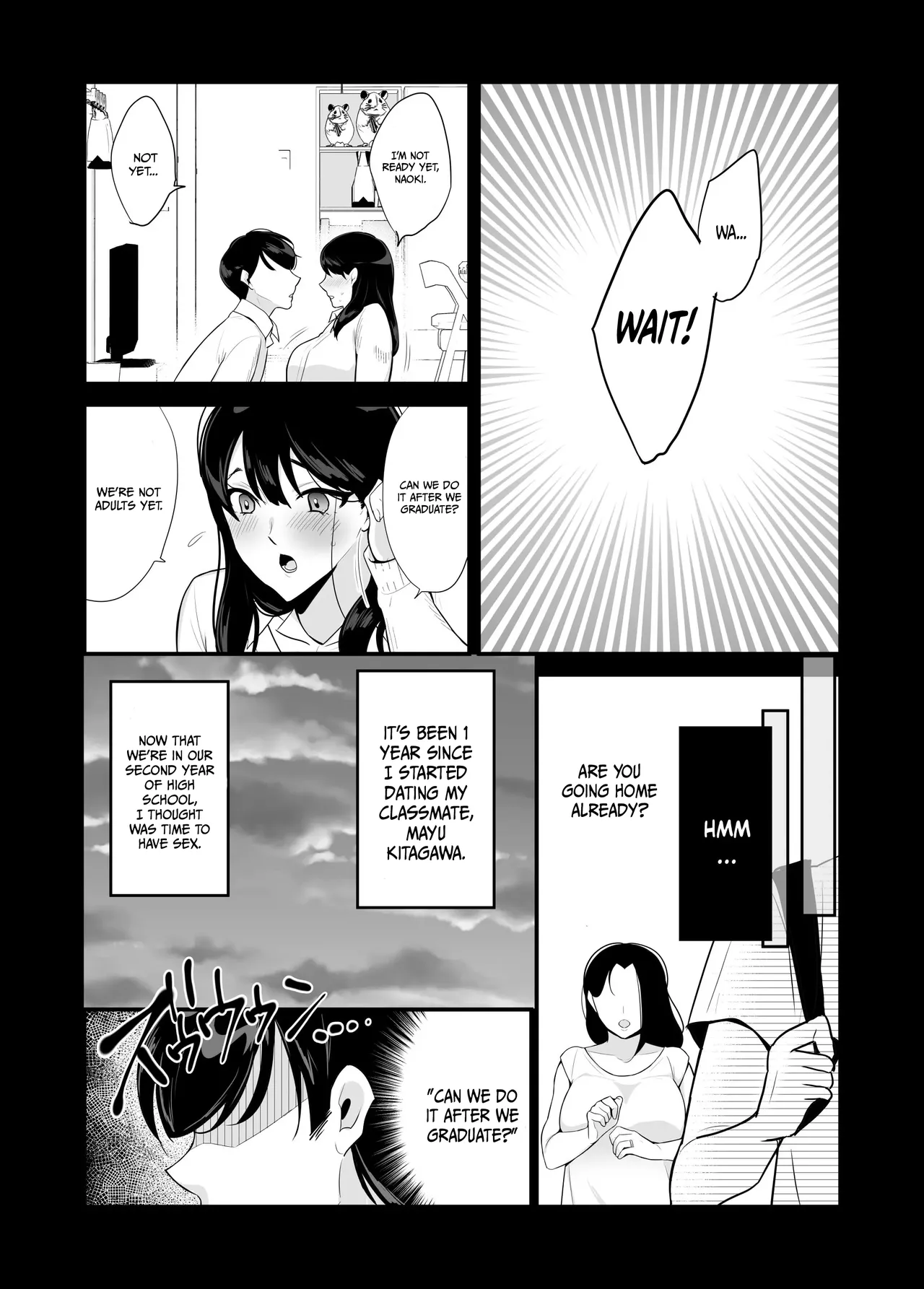 Kanojo no Haha ni Taberareru ~ Yuuwaku Sarete Naisho no Furin Kankei | My girlfriend's mother devours me ~ Seduced into having a secret relationship. page 3 full