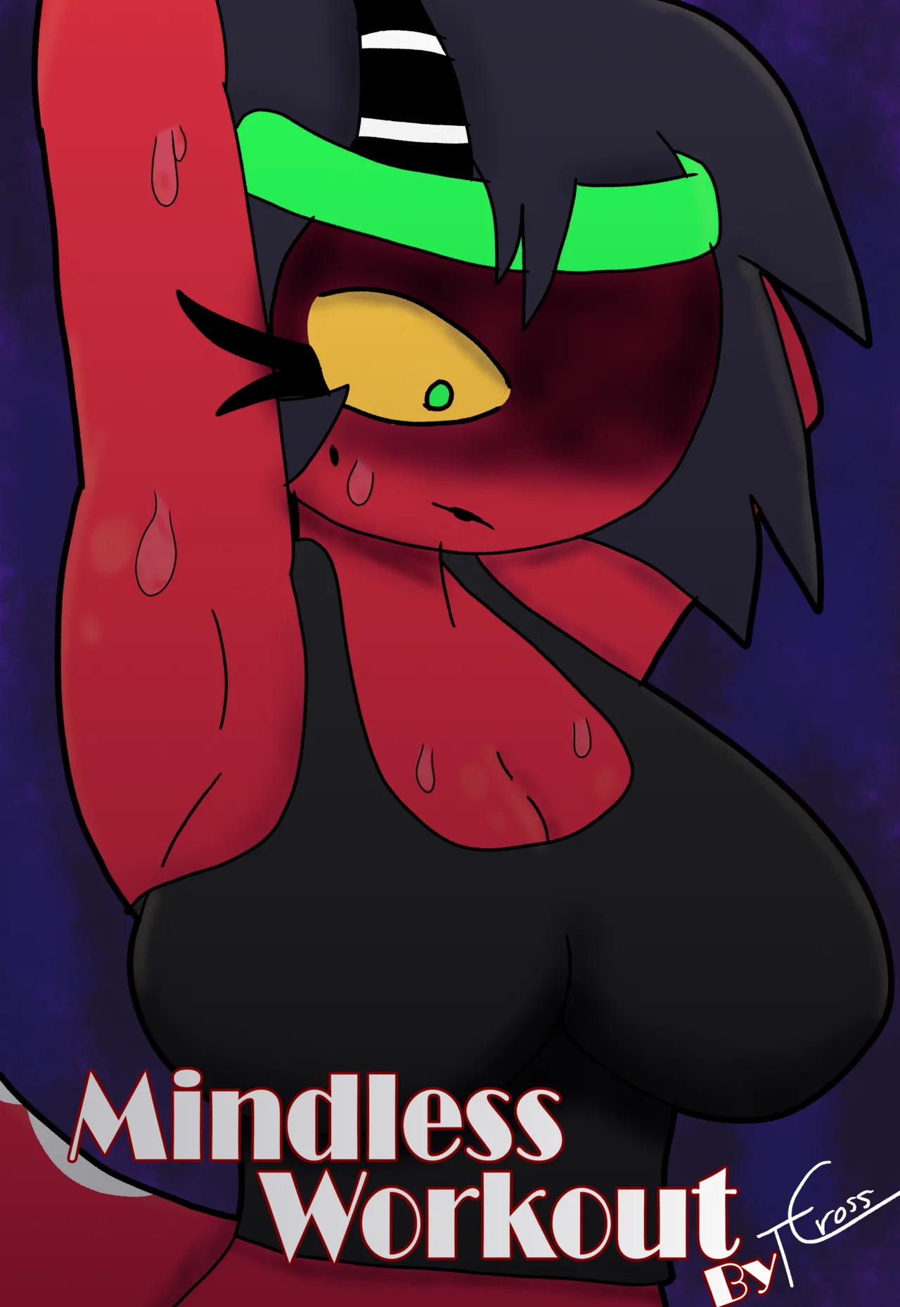 Mindless Workout by  a Helluva Boss NSFW Fan comic page 1 full