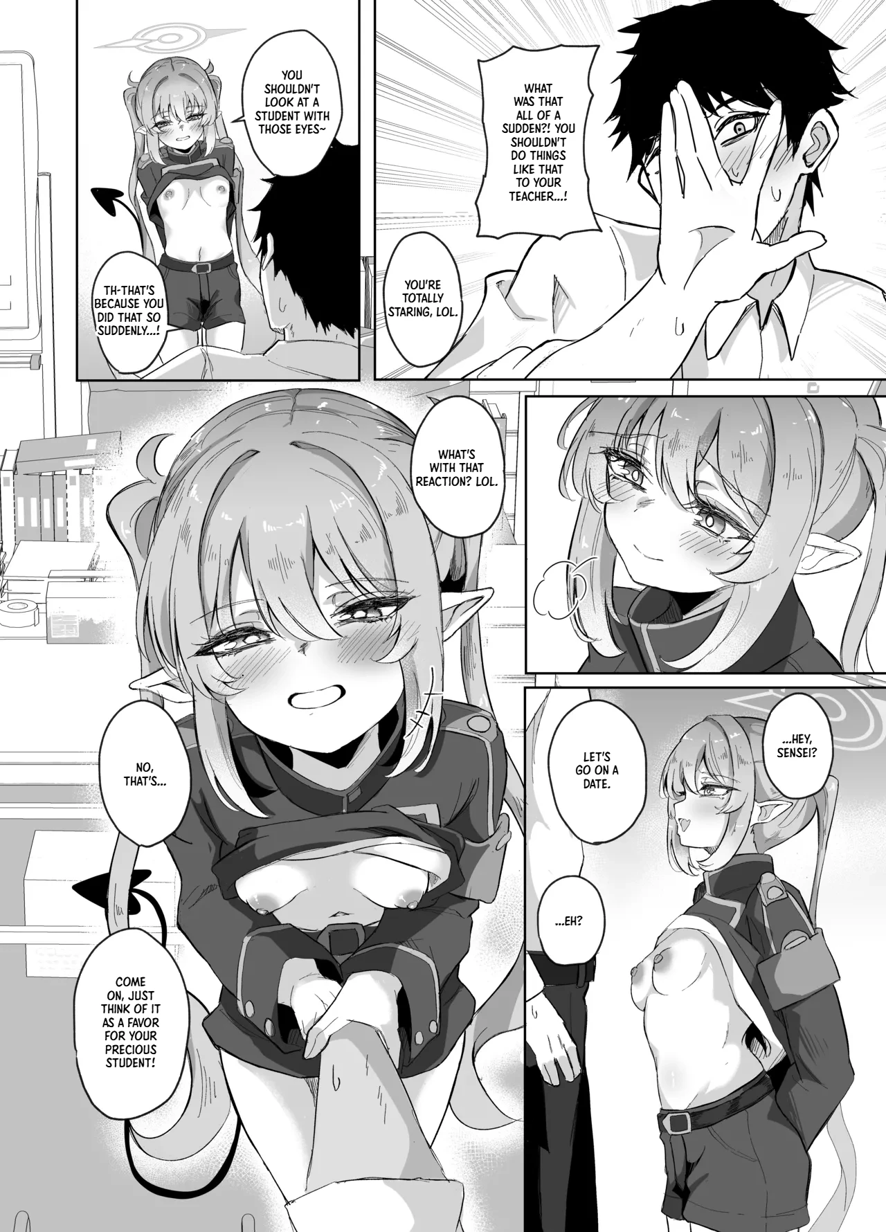Sensei wa Shirouto dakara | Sensei is an Amateur, After All page 9 full