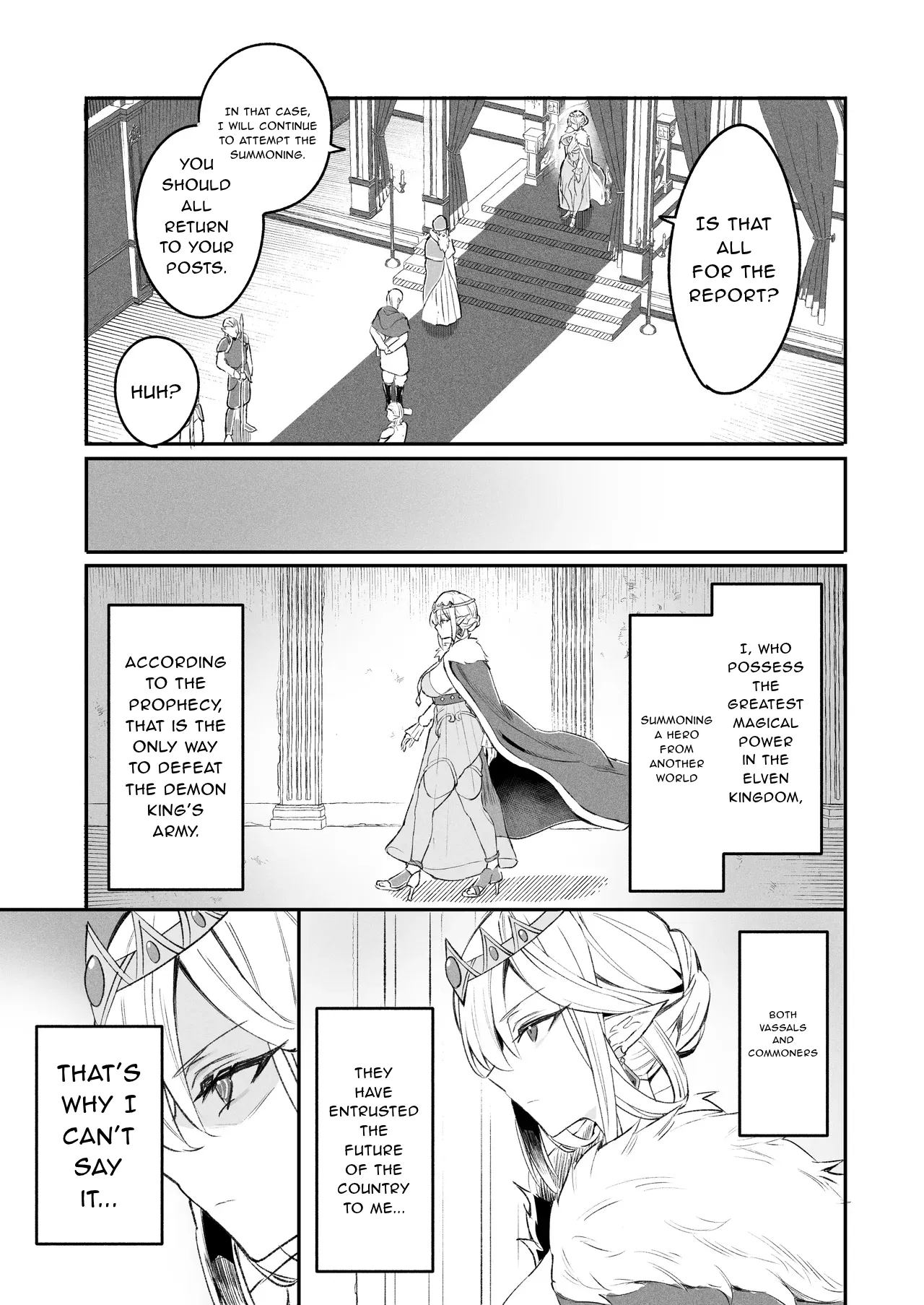Elf no Joou to Mithril no Chinko - The elf Queen and the Mithril phallus page 4 full