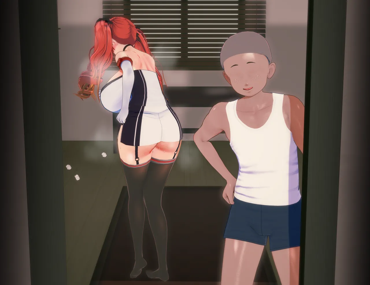被安排去照顾上司那个好色儿子的火奴鲁鲁 part3 page 10 full
